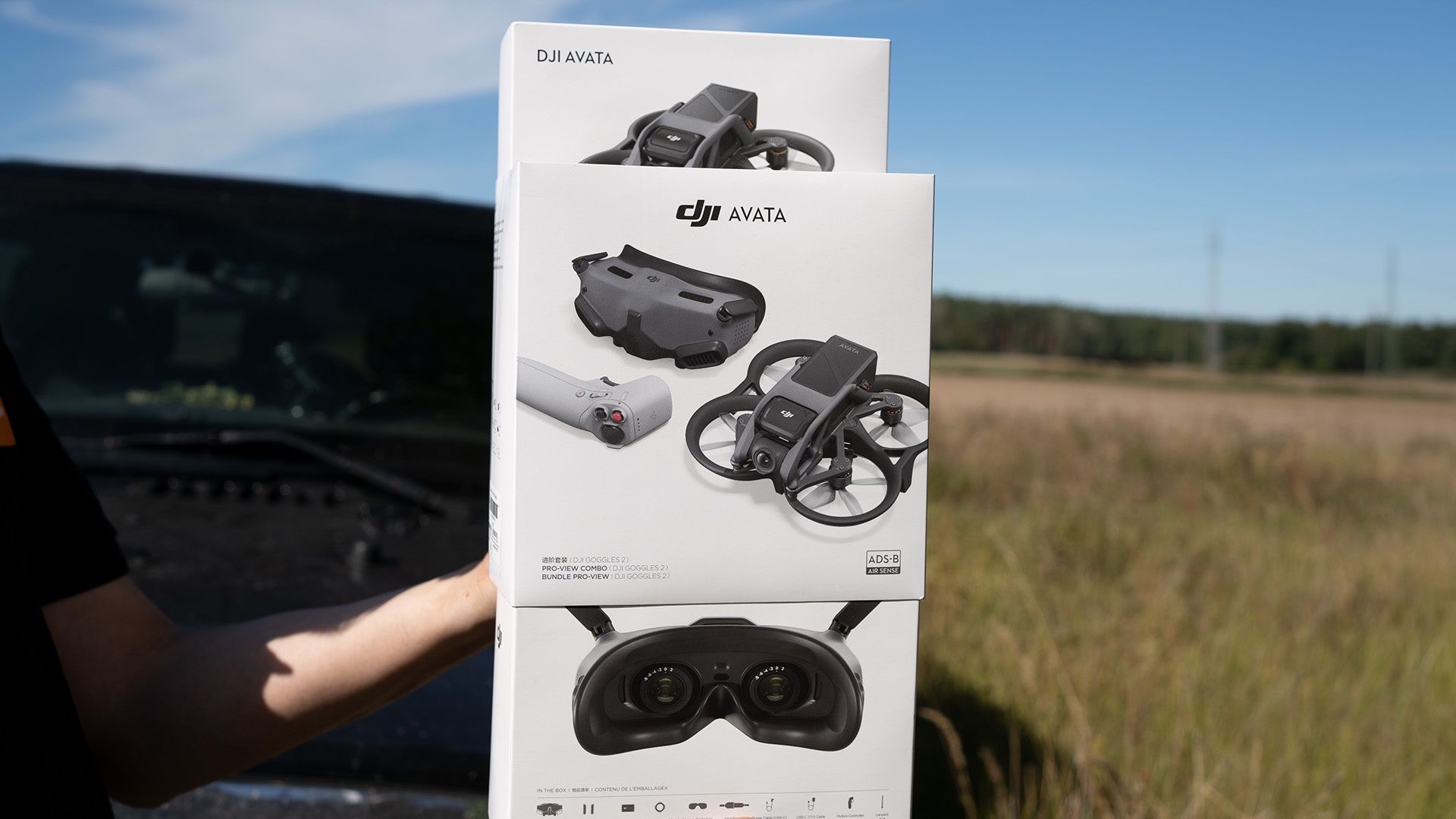 Dji Avata - podwójne pudełko zestawu Pro-View Combo