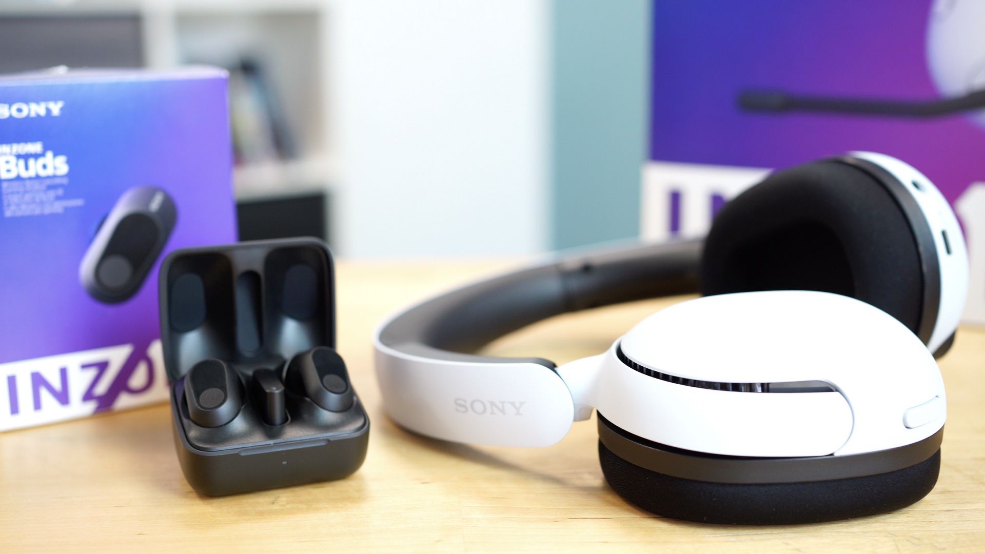 Sony Inzone Buds i Sony Inzone H5