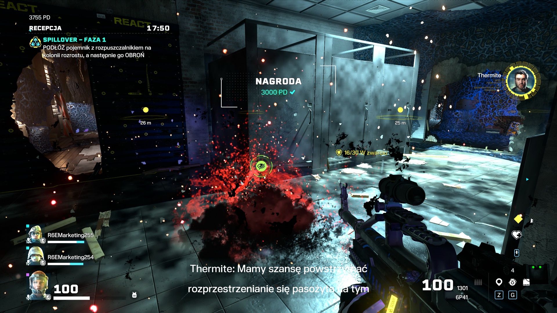Spillover Rainbows Six Extraction - faza 1