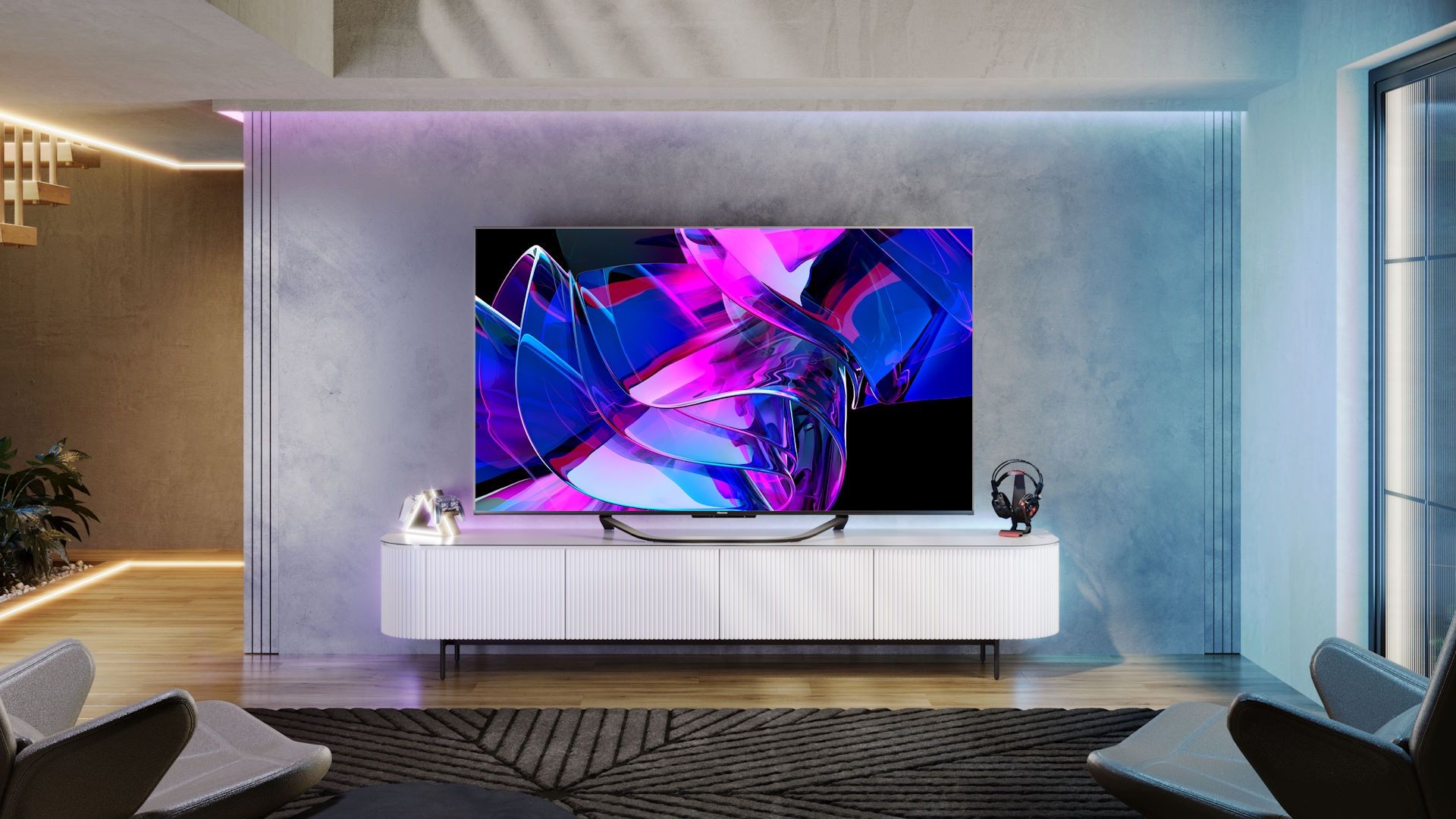 Hisense ULED U7KQ - lifestyle