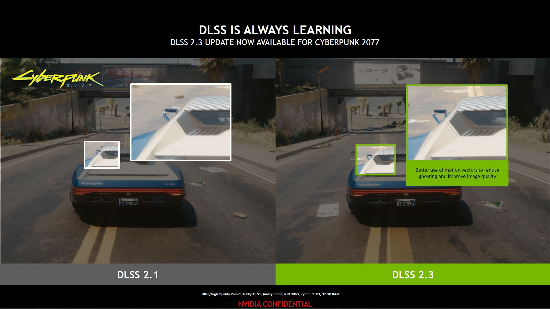 Nvidia DLSS 2.3 w Cyberpunk 2077