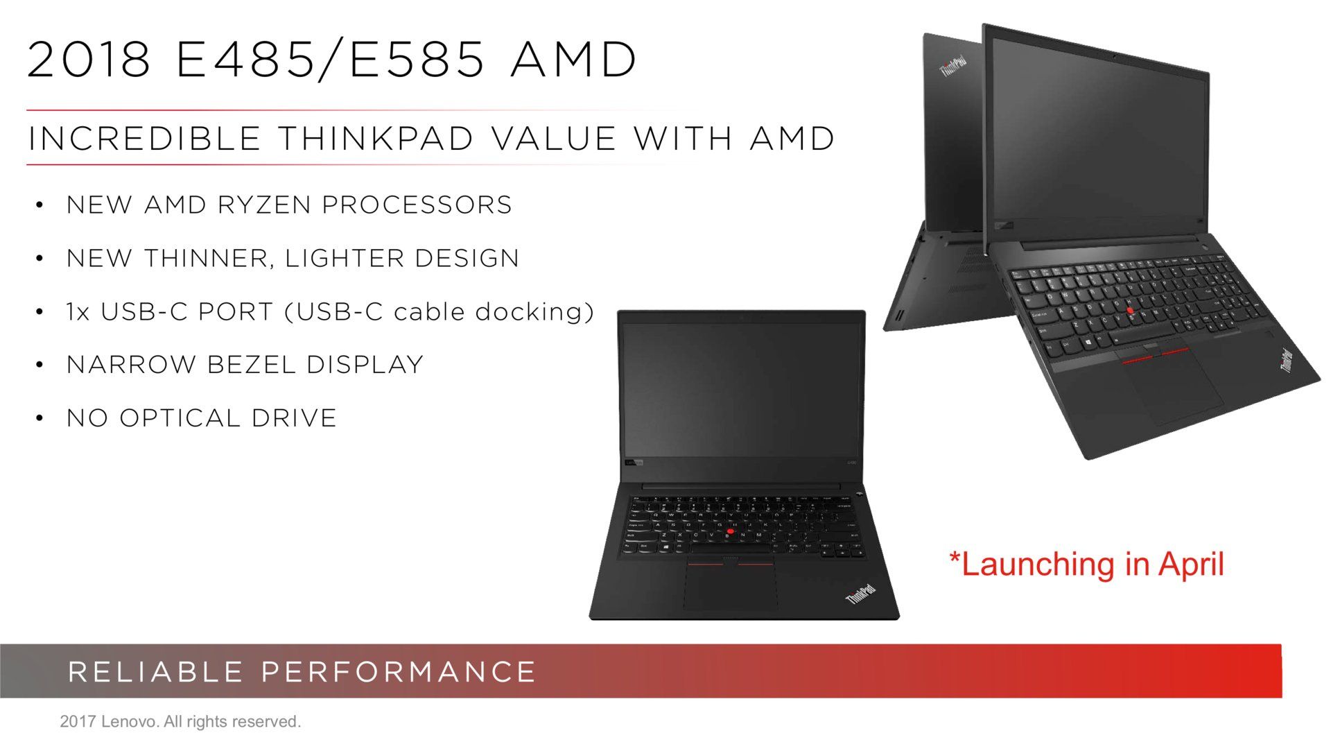 Lenovo ThinkPad E485 i E585