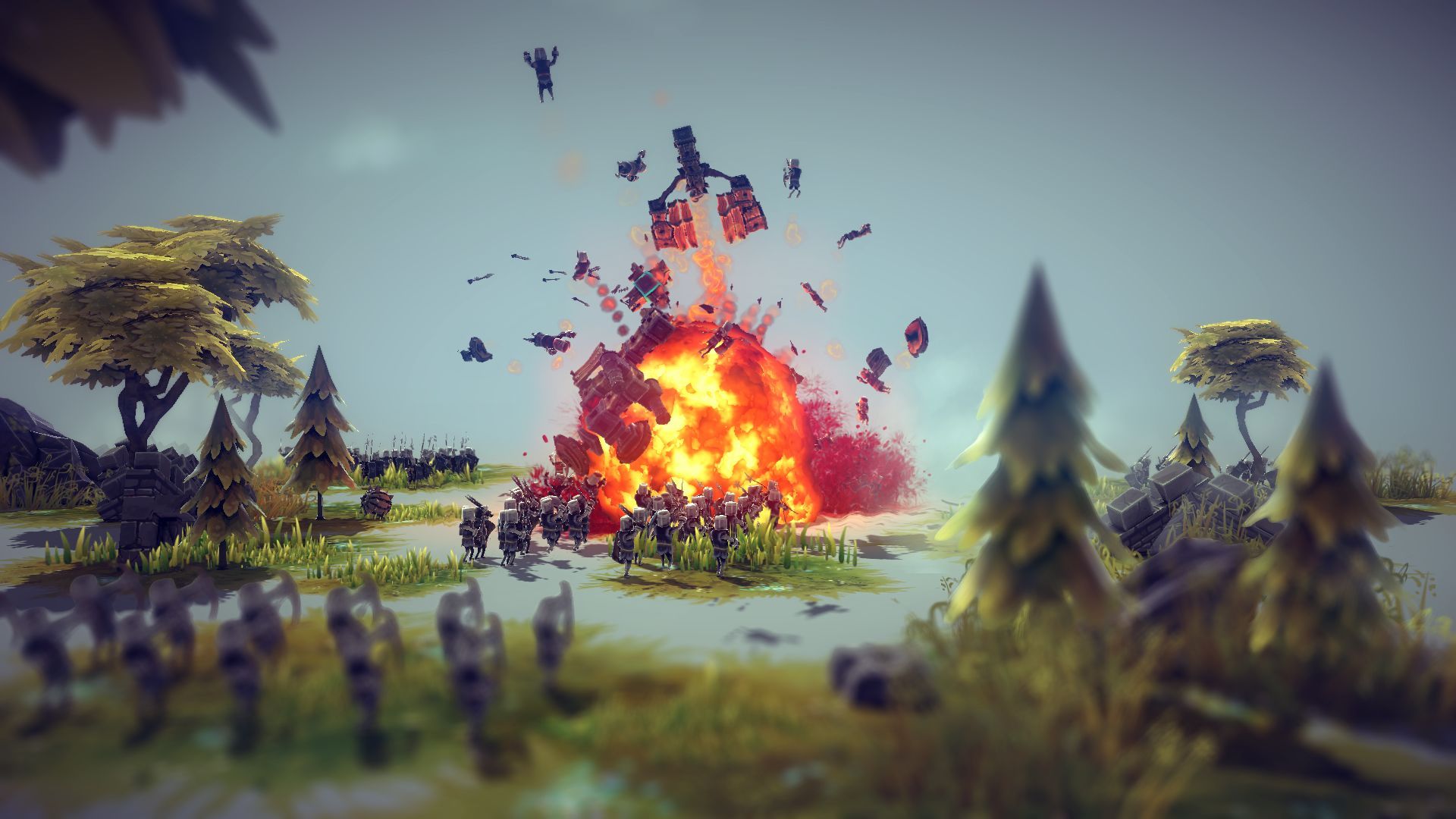 Nie tylko Minecraft - Besiege i wybuch