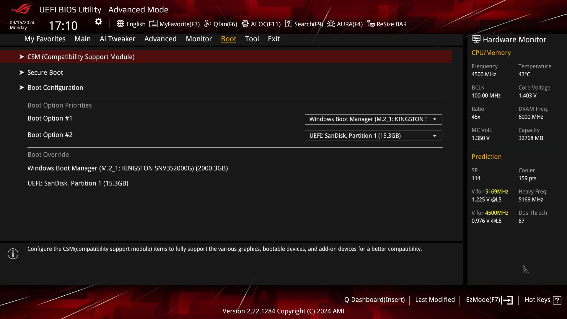 ASUS ROG Strix X870E-E Gaming WIFI - UEFI BIOS