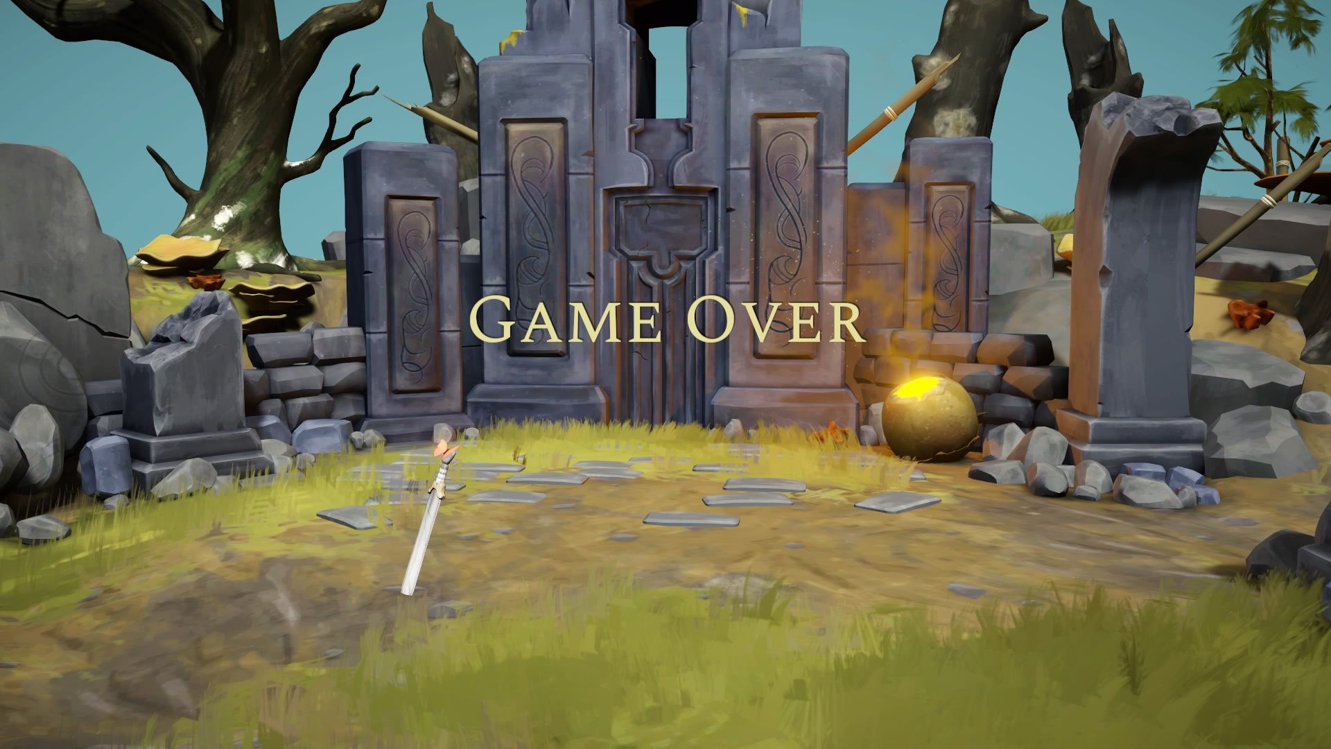 Gods Will Fall Game Over