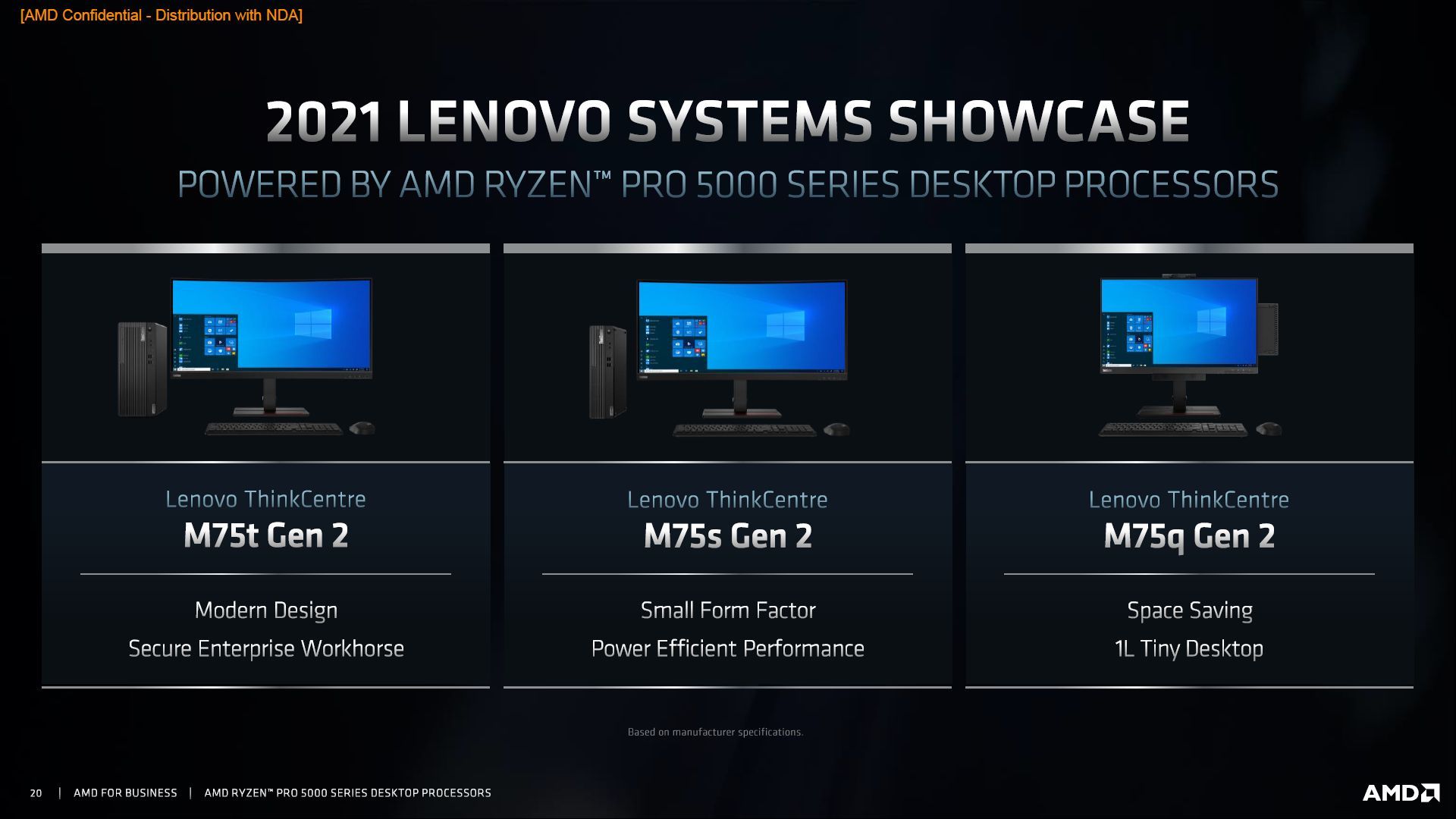 AMD Radeon PRO 5000G - komputery Lenovo