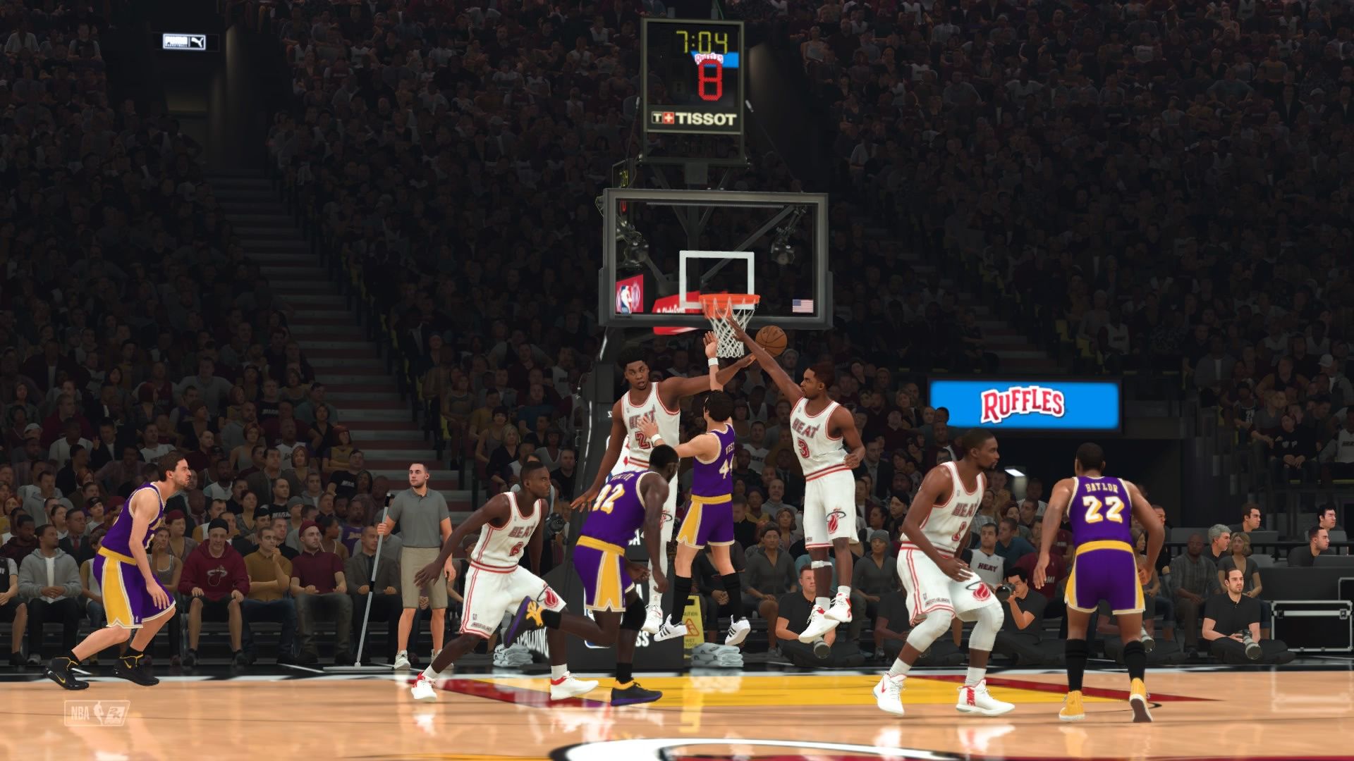 NBA 2K21 -walka pod koszem