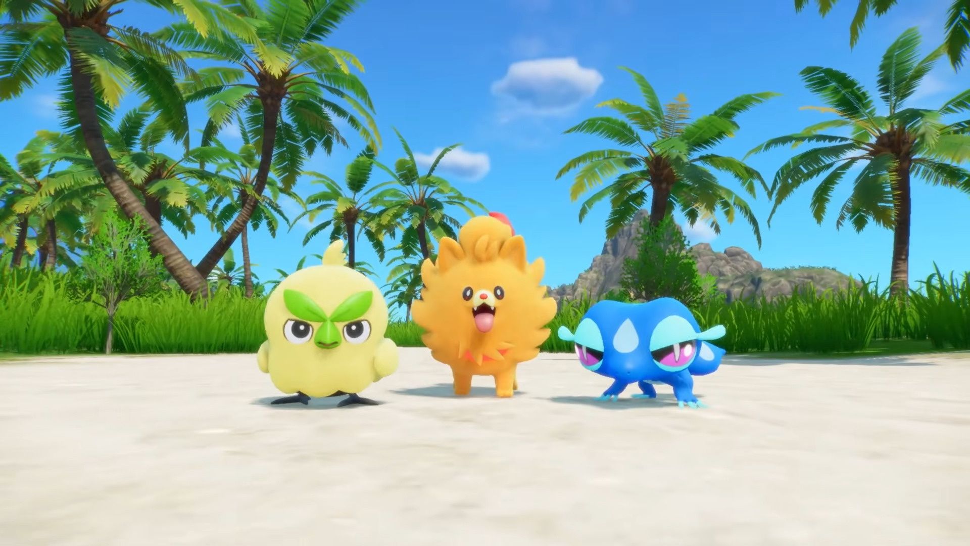 Tak prezentują się startery z gier Pokemon Winds i Pokemon Waves