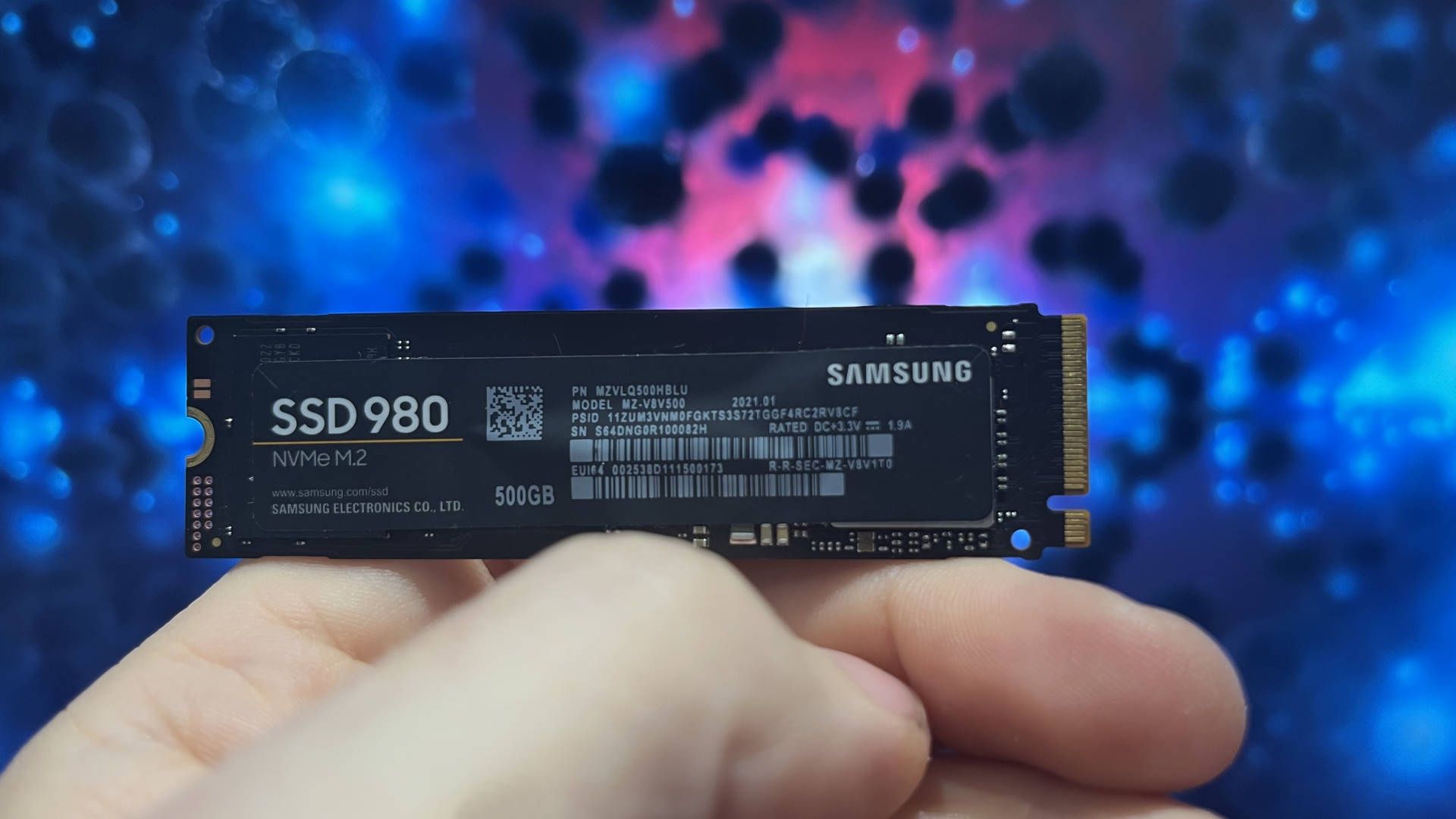 Samsung SSD 980 NVMe 500 GB