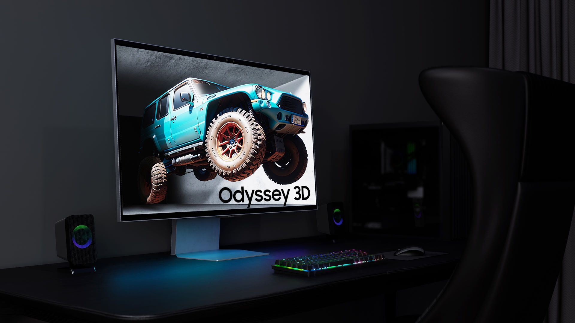 CES 2025 - Nowości PC - Samsung Odyssey 3D
