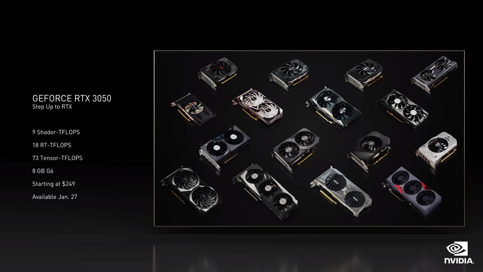 Nvidia GeForce RTX 3050