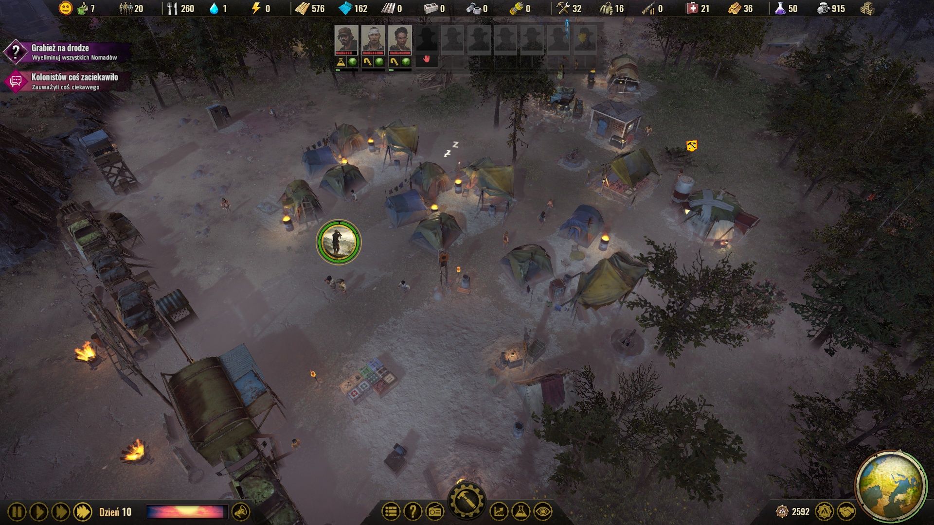 Surviving the Aftermath - koloniści