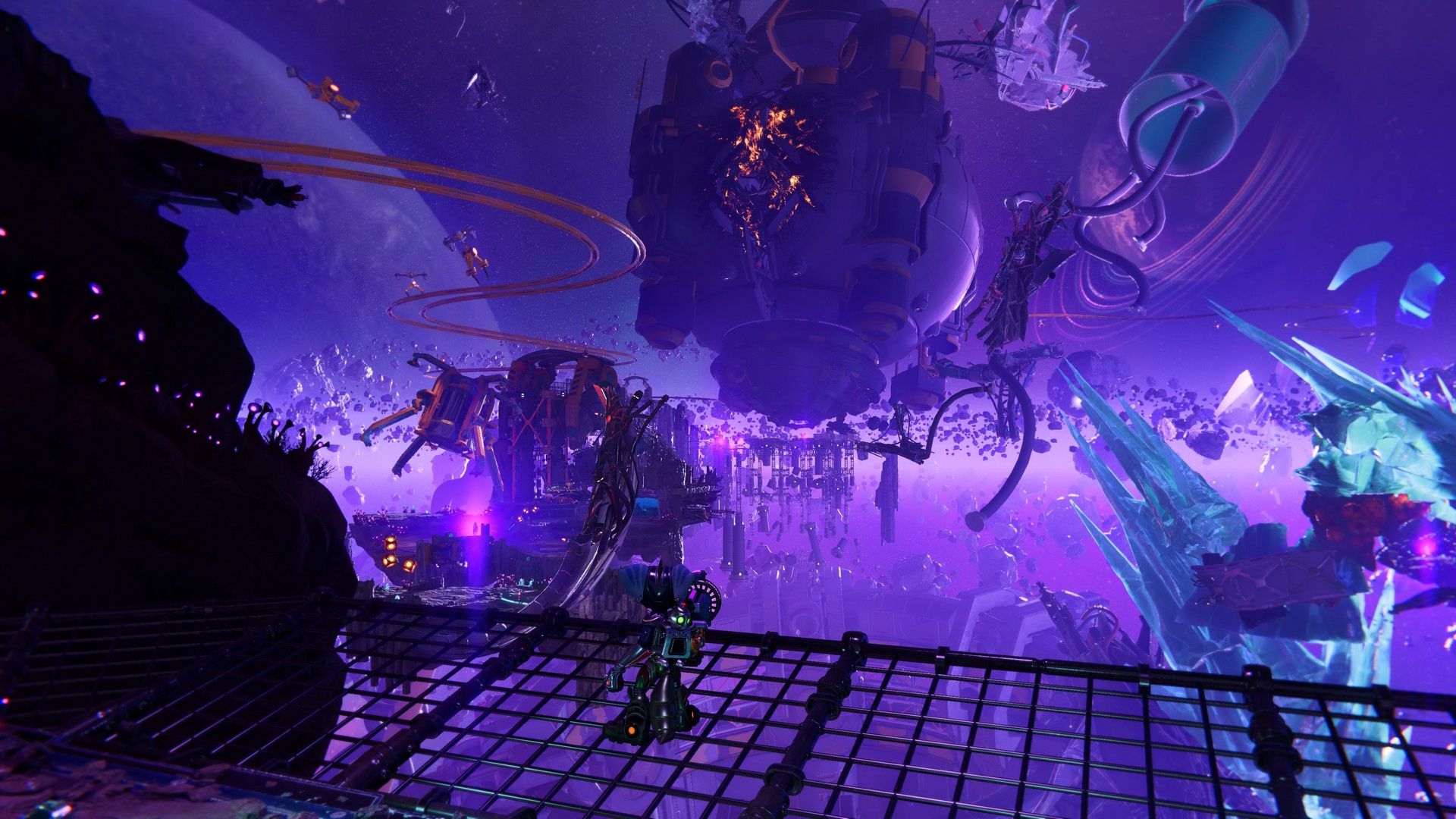 Ratchet &amp; Clank: Rift Apart - zapierające dech w piersiach lokacje