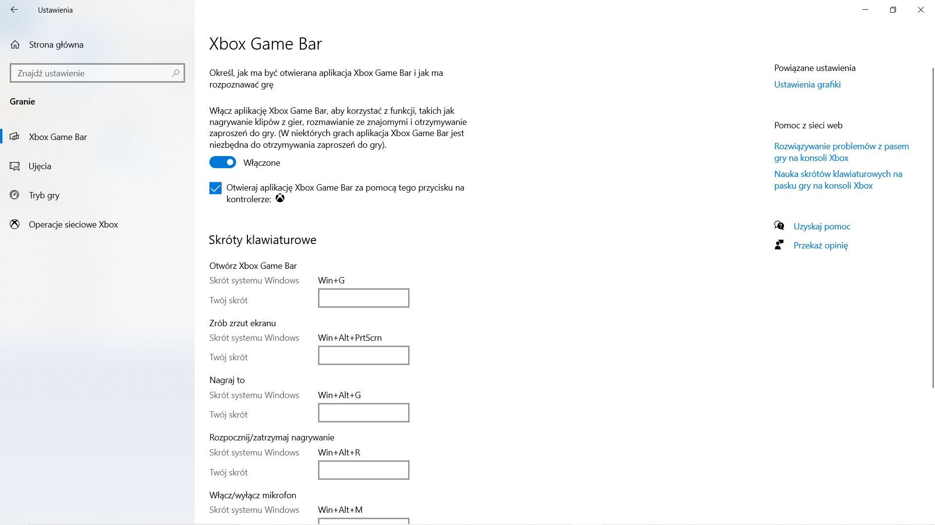 Windows 10 - Xbox Game Bar