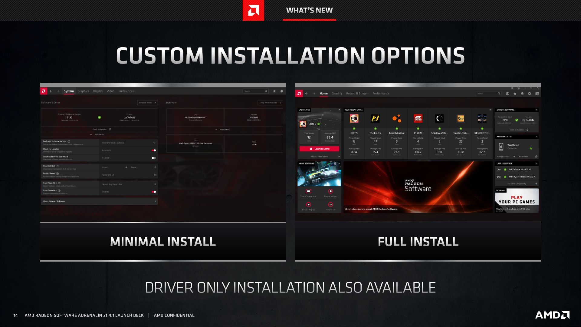 AMD Radeon Software Adrenalin 21.4.1