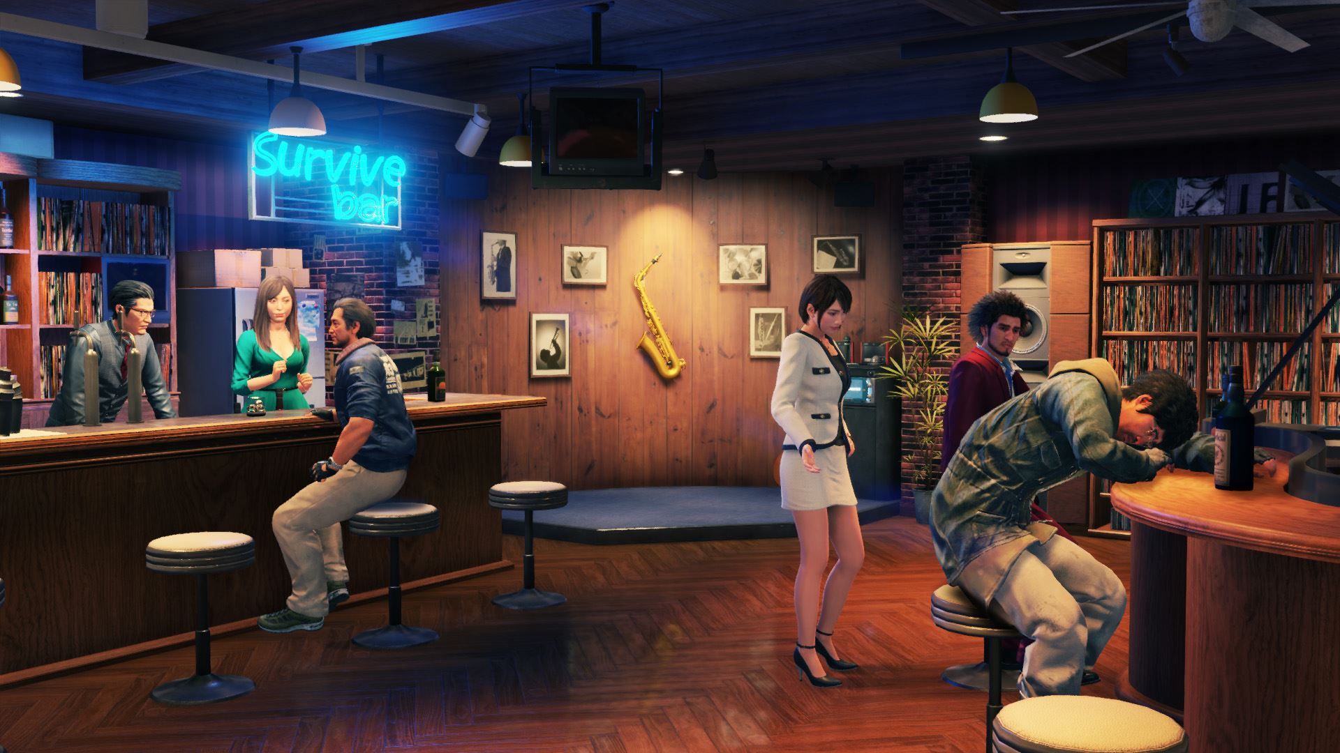 Yakuza: Like a Dragon - bar