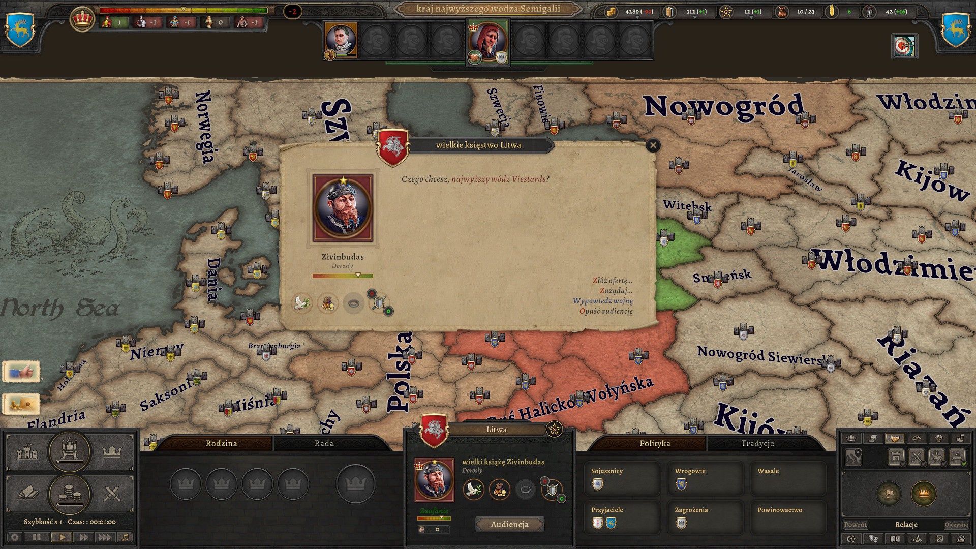 Knights of Honor II - dyplomacja