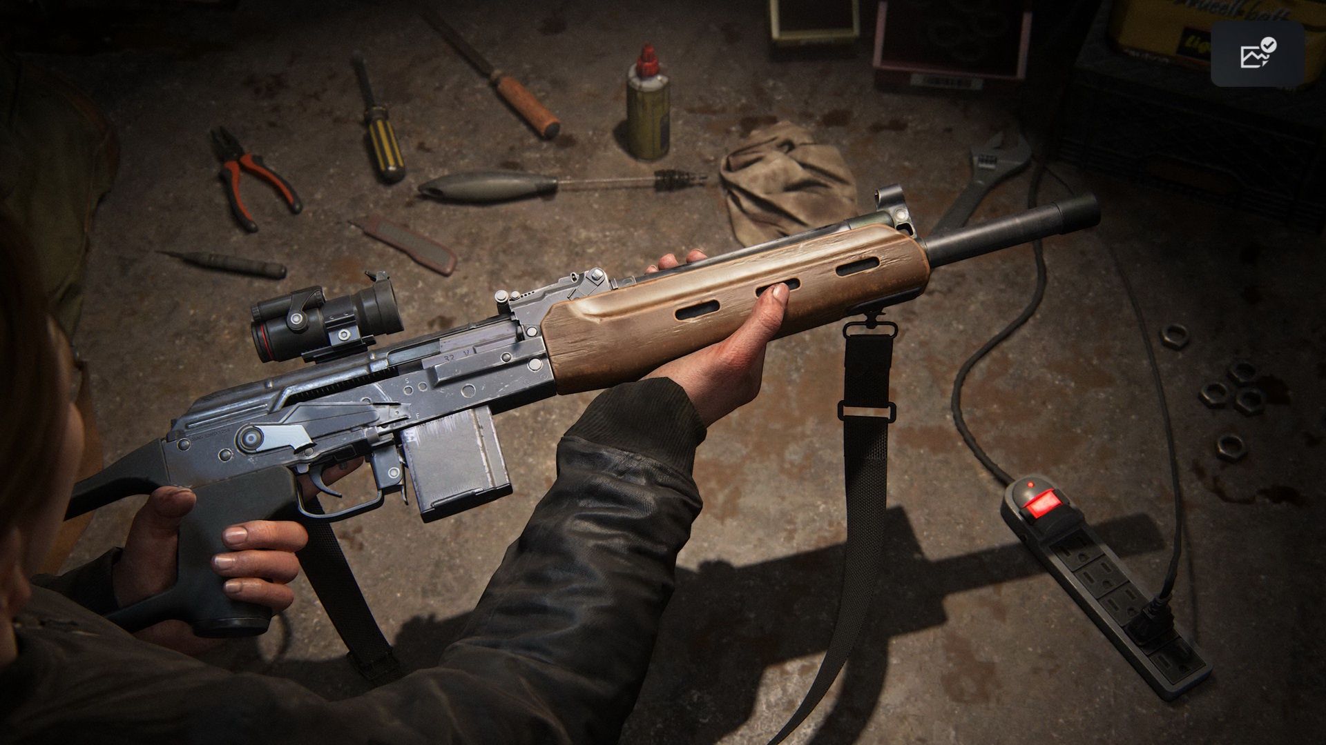 The Last of Us Part II - warsztat i modyfikacja broni