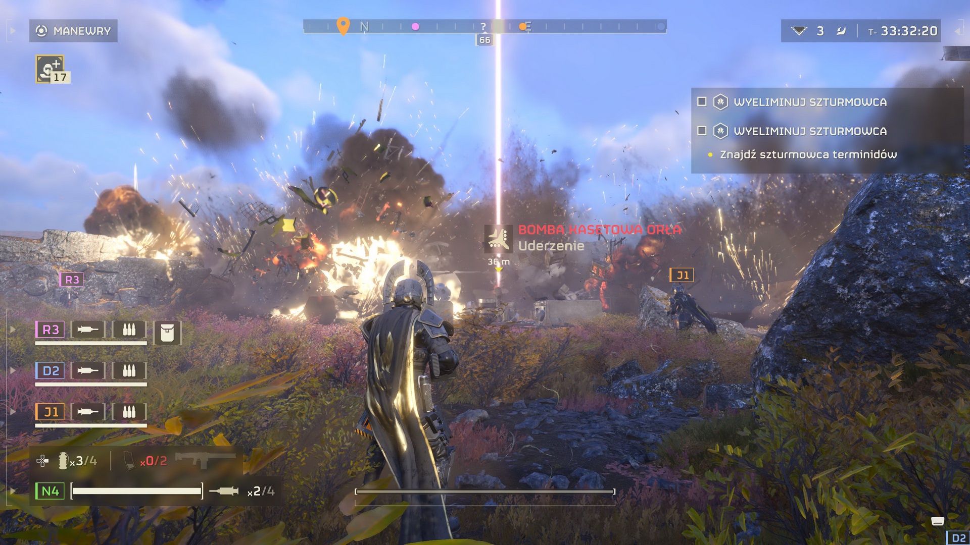 Helldivers 2 - bomba kasetowa Orła