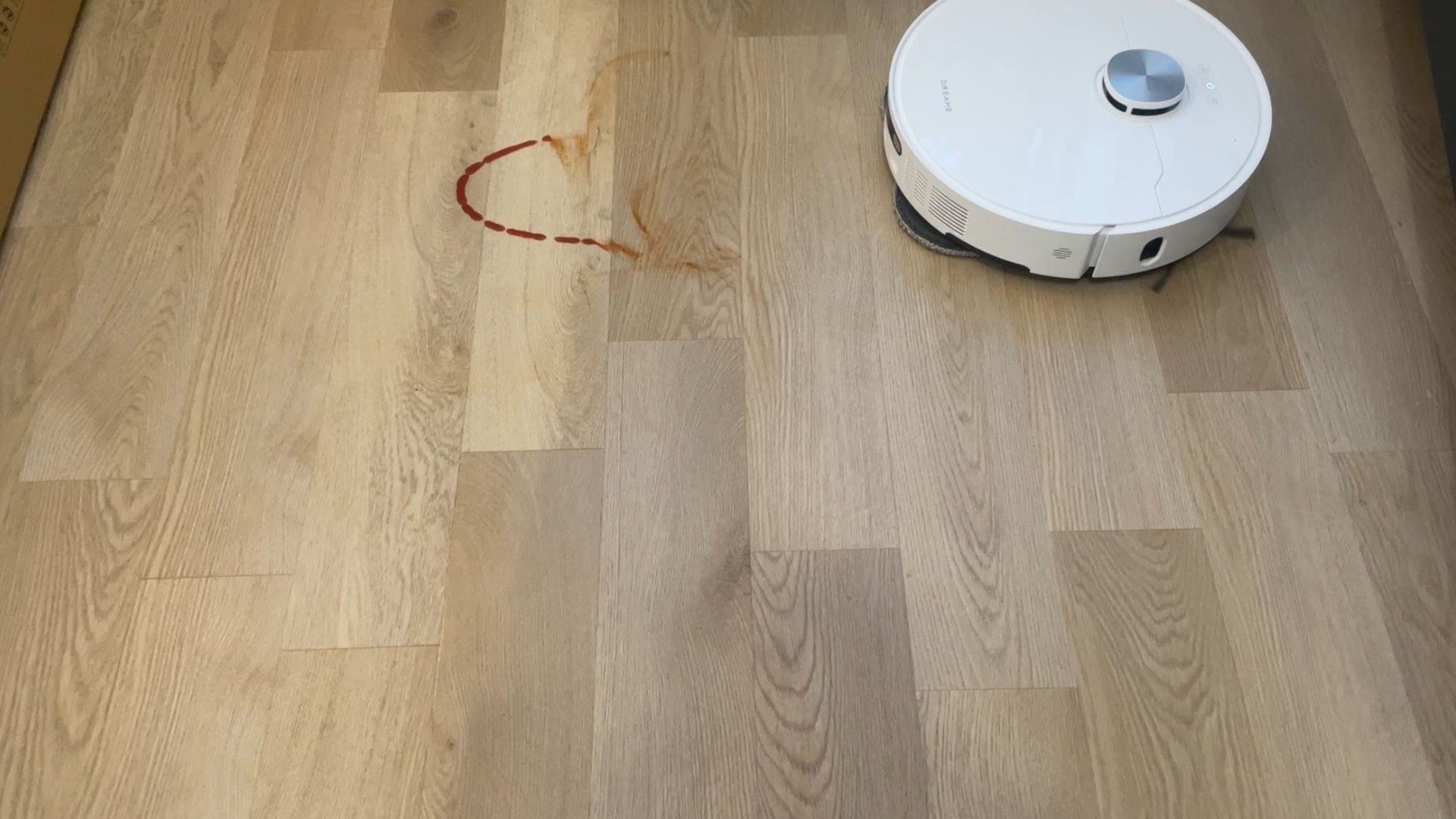 Dreame L40 Ultra AE mopowanie koniec testu