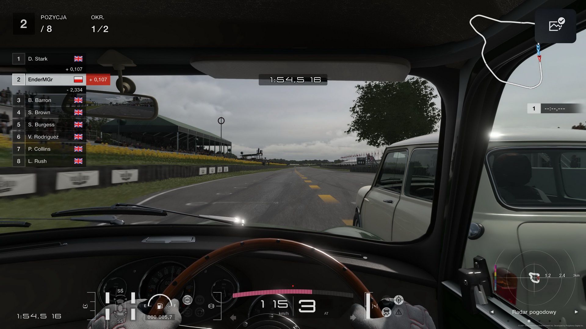 Gran Turismo 7 - średnio wyglądające trasy