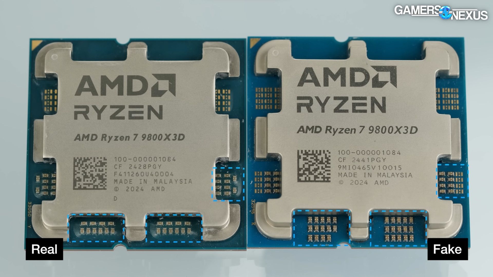 AMD Ryzen 7 9800X3D - jak rozpoznać podrobiony procesor