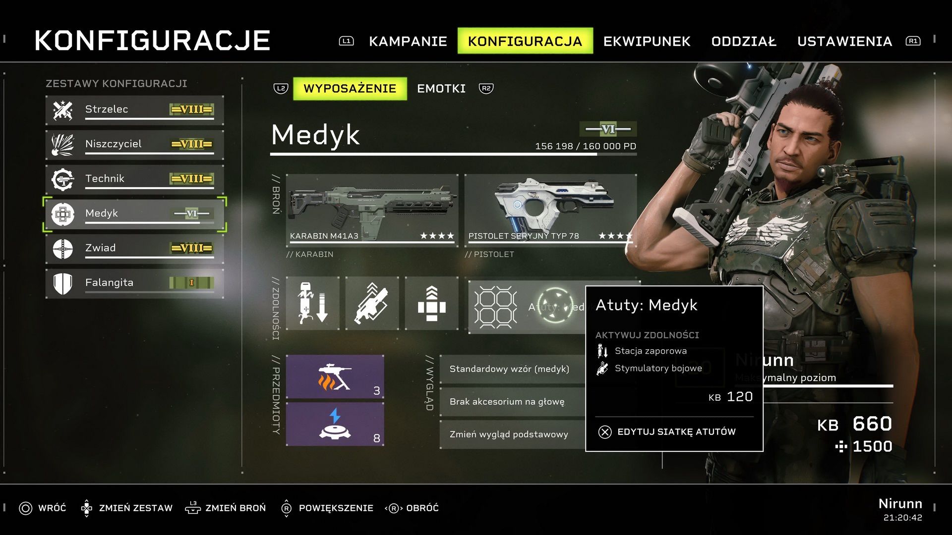 Aliens: Fireteam Elite - klasy postaci i uzbrojenie