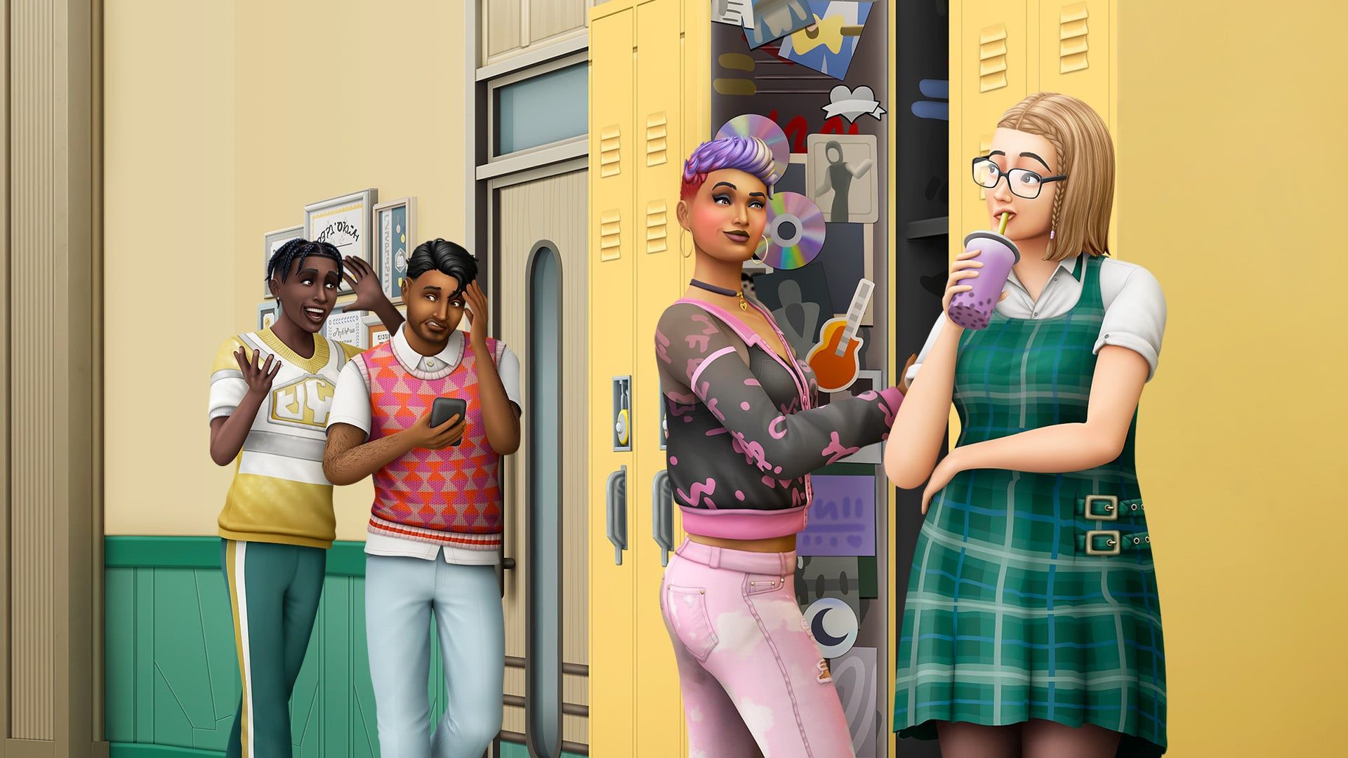 The Sims 4: Licealne lata - korytarzowe ploteczki