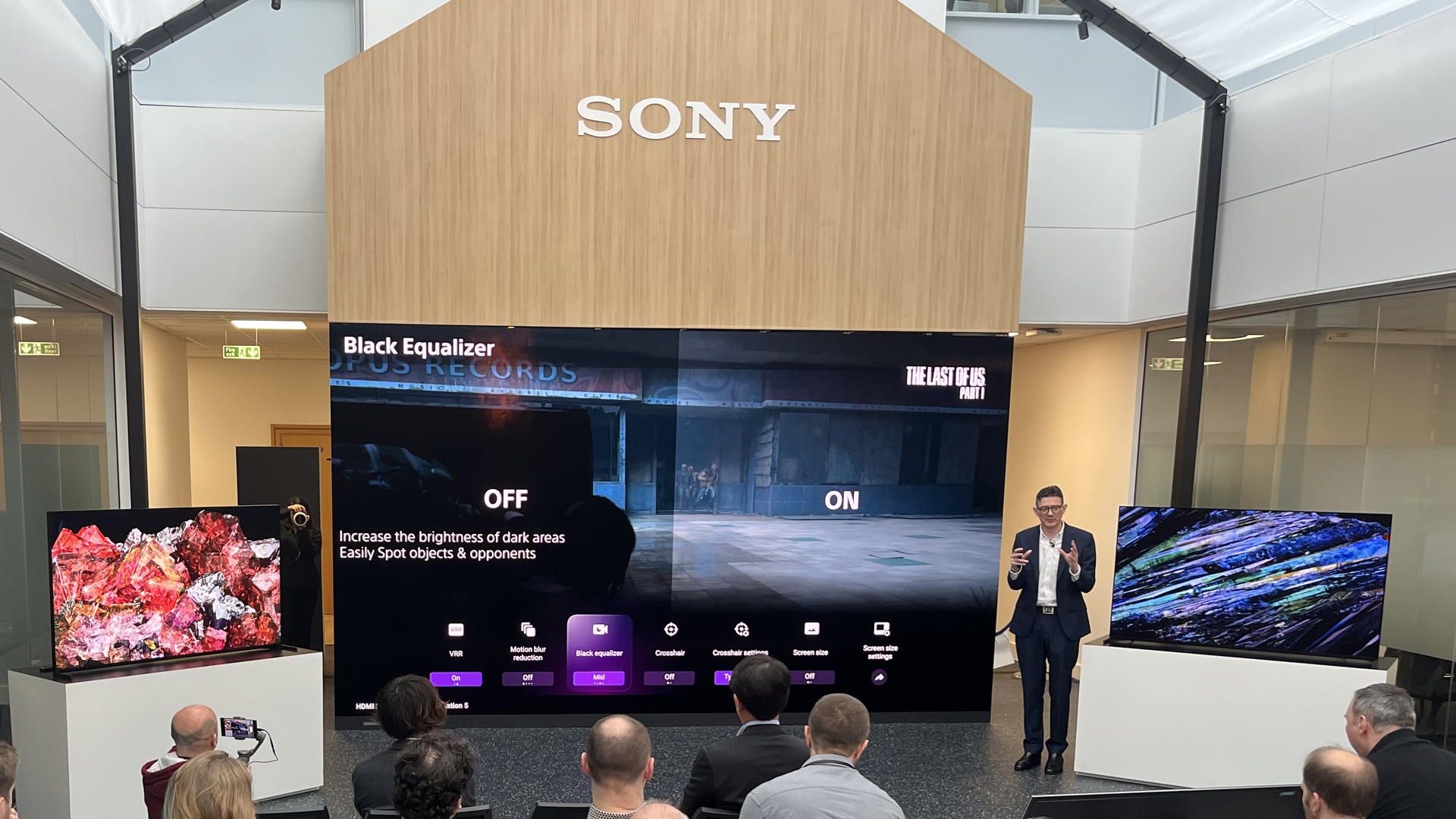 SONY BRAVIA line-up 2023 - panel gracza