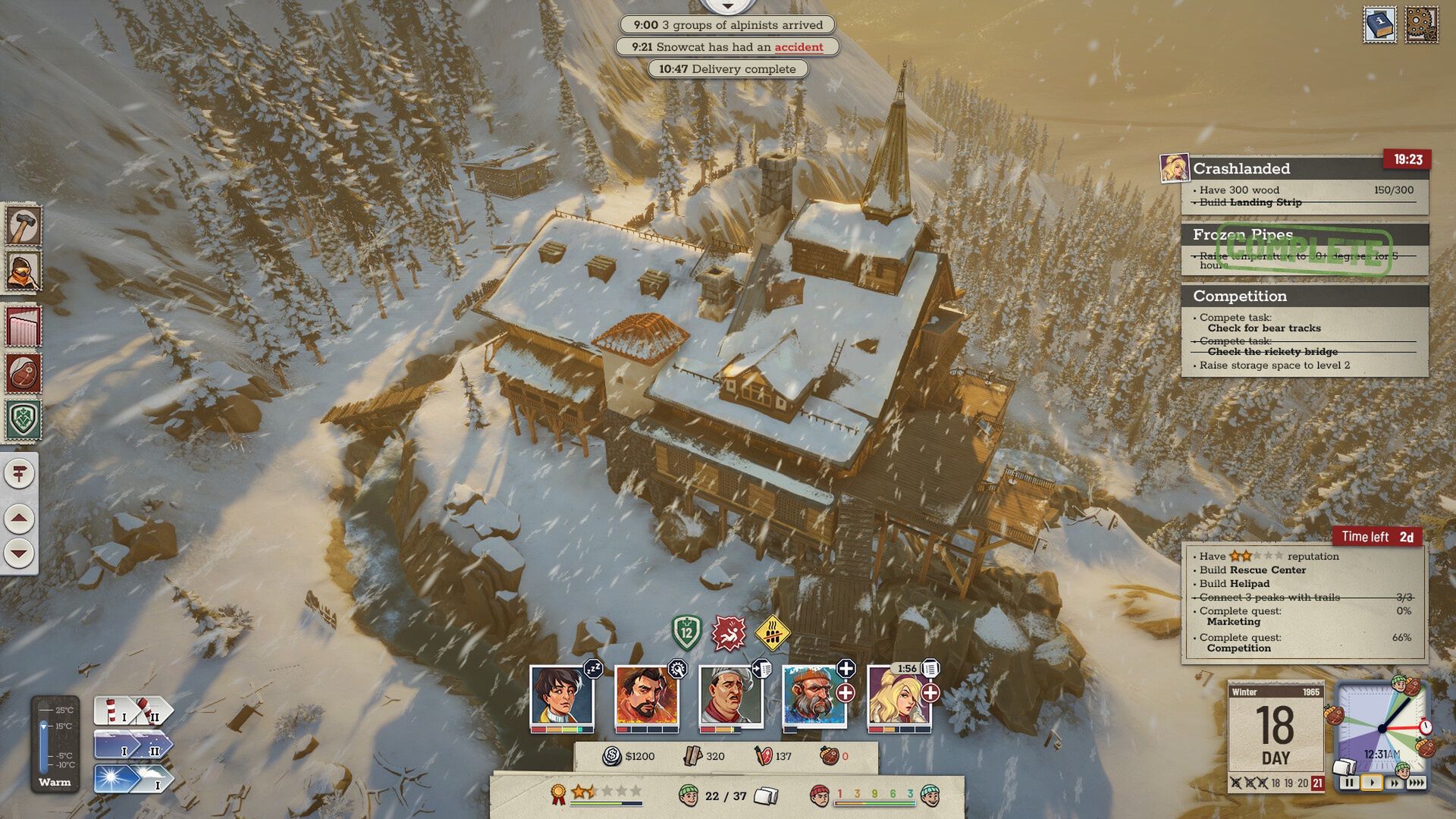 Above the Snow – zapowiedź ekonomicznej gry strategicznej osadzonej w Alpach