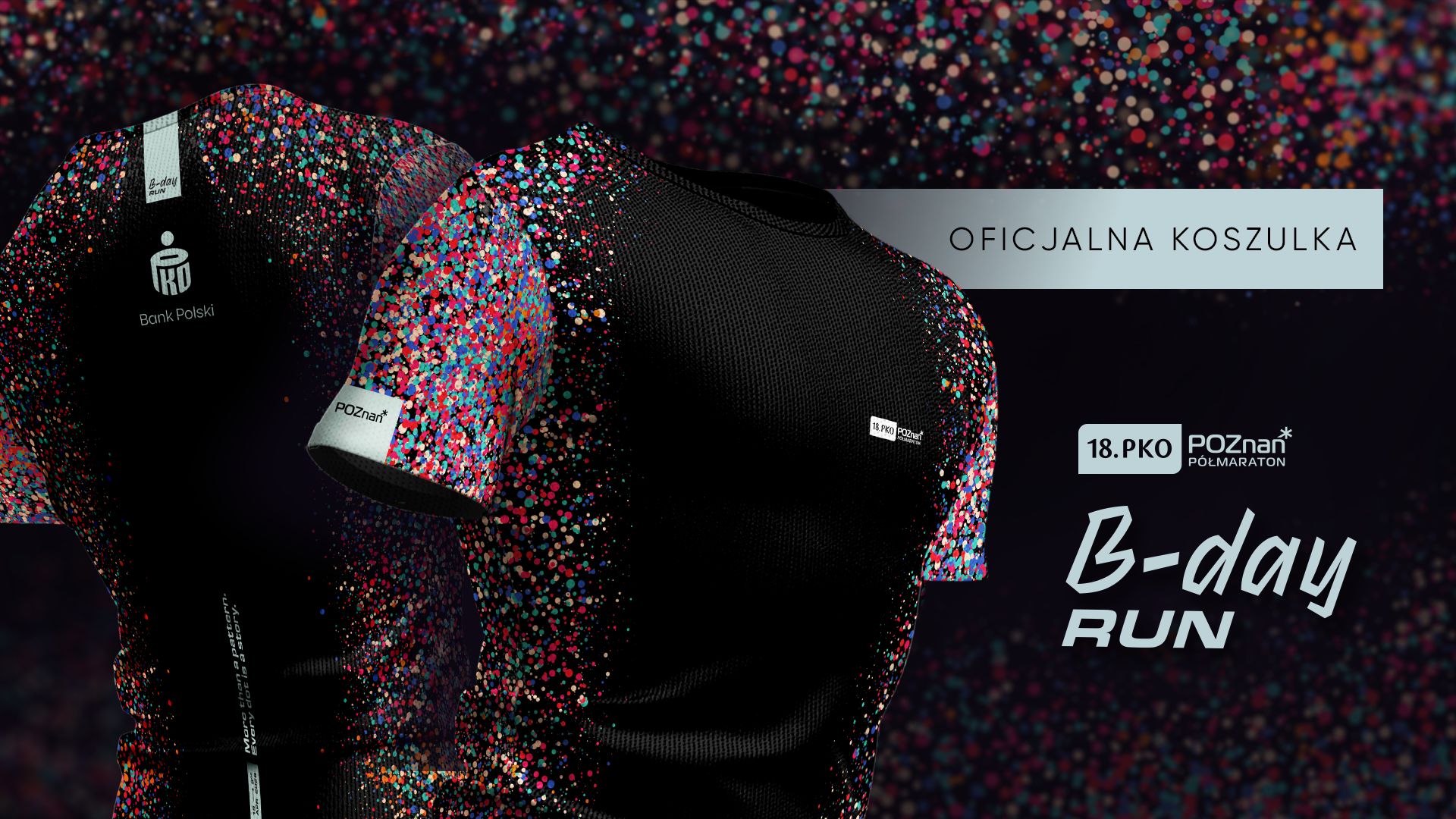 projekt koszulki 18. Poznań Półmaratonu / mat. prasowe