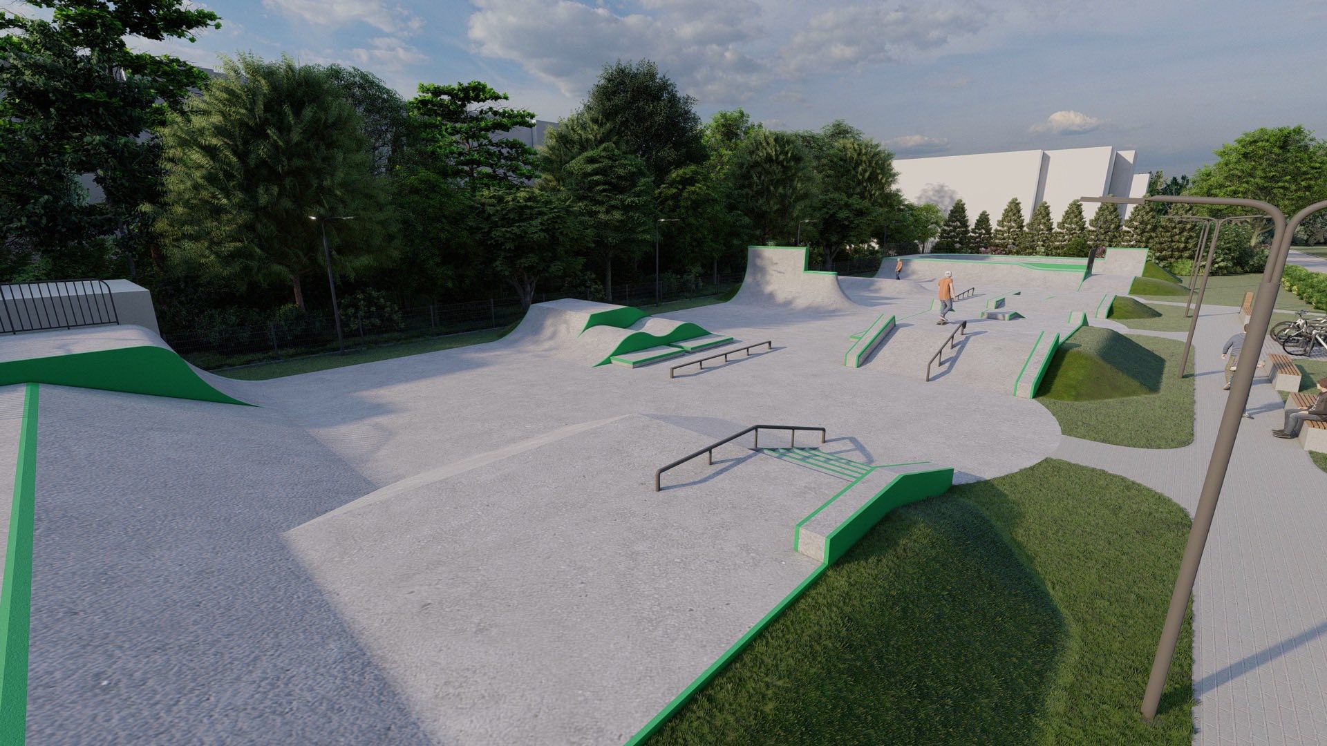 Koncepcja skateparku 