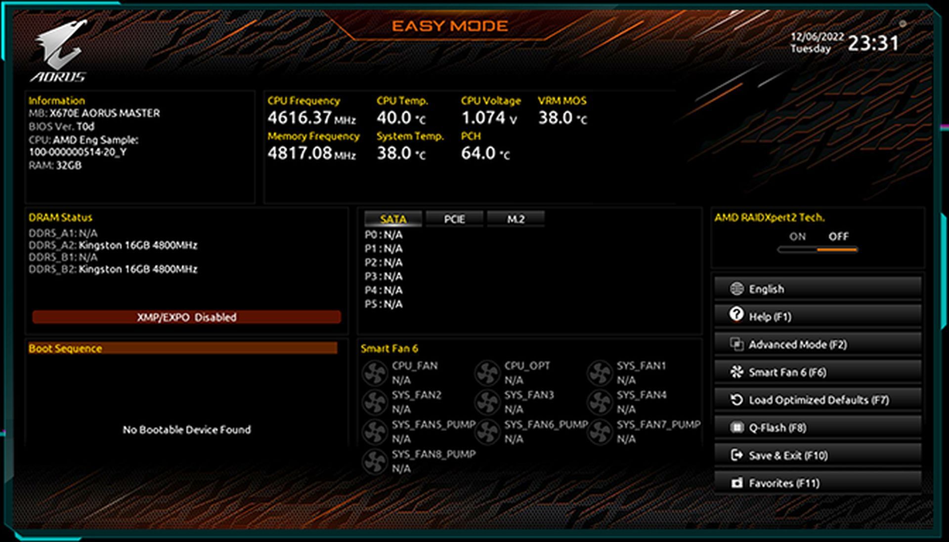 Gigabyte UEFI BIOS
