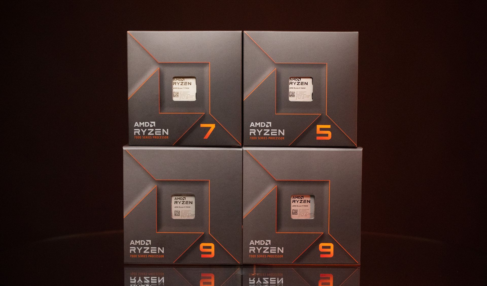 AMD Ryzen 7000 - pudełka