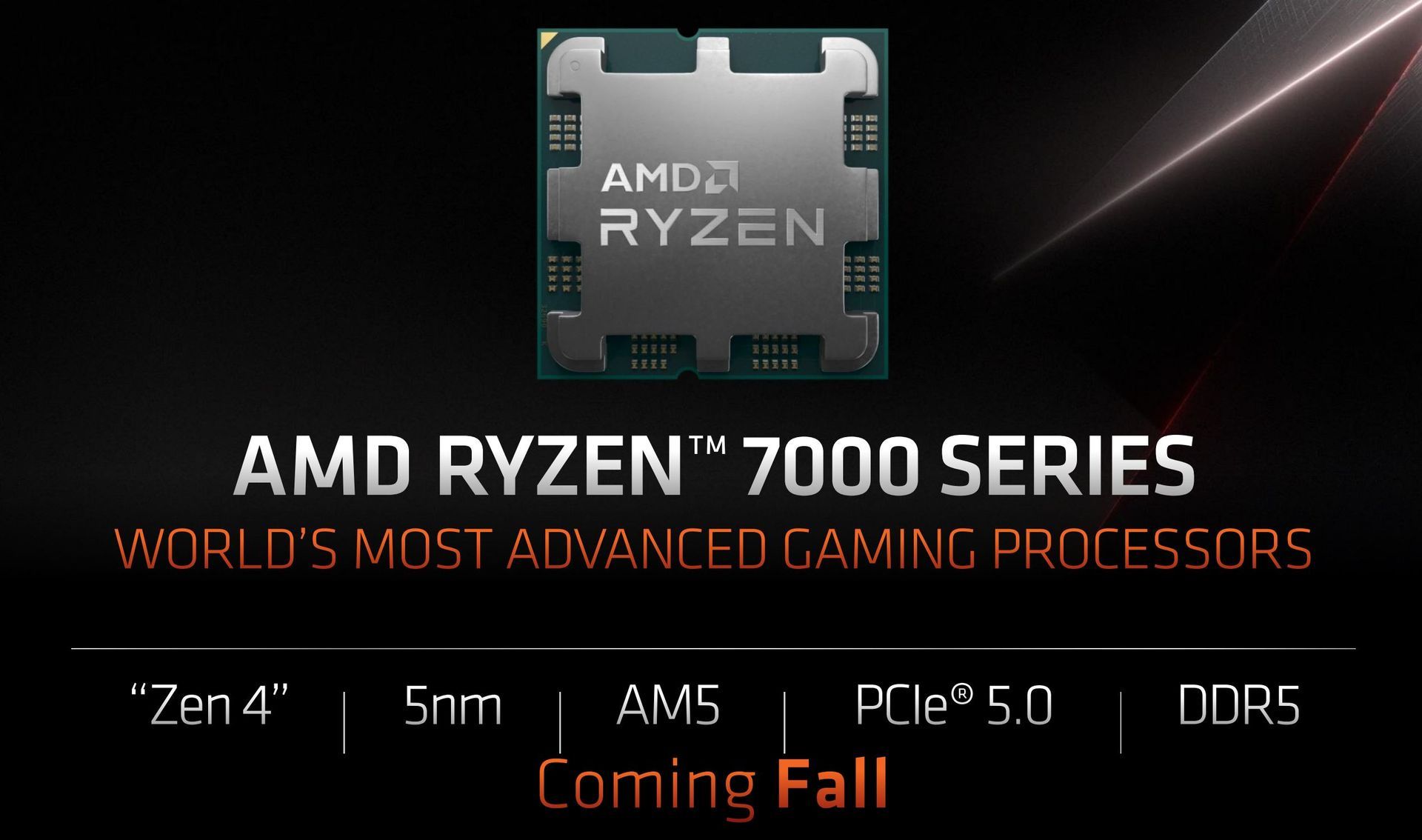 AMD Ryzen 7000 - zapowiedź procesorów