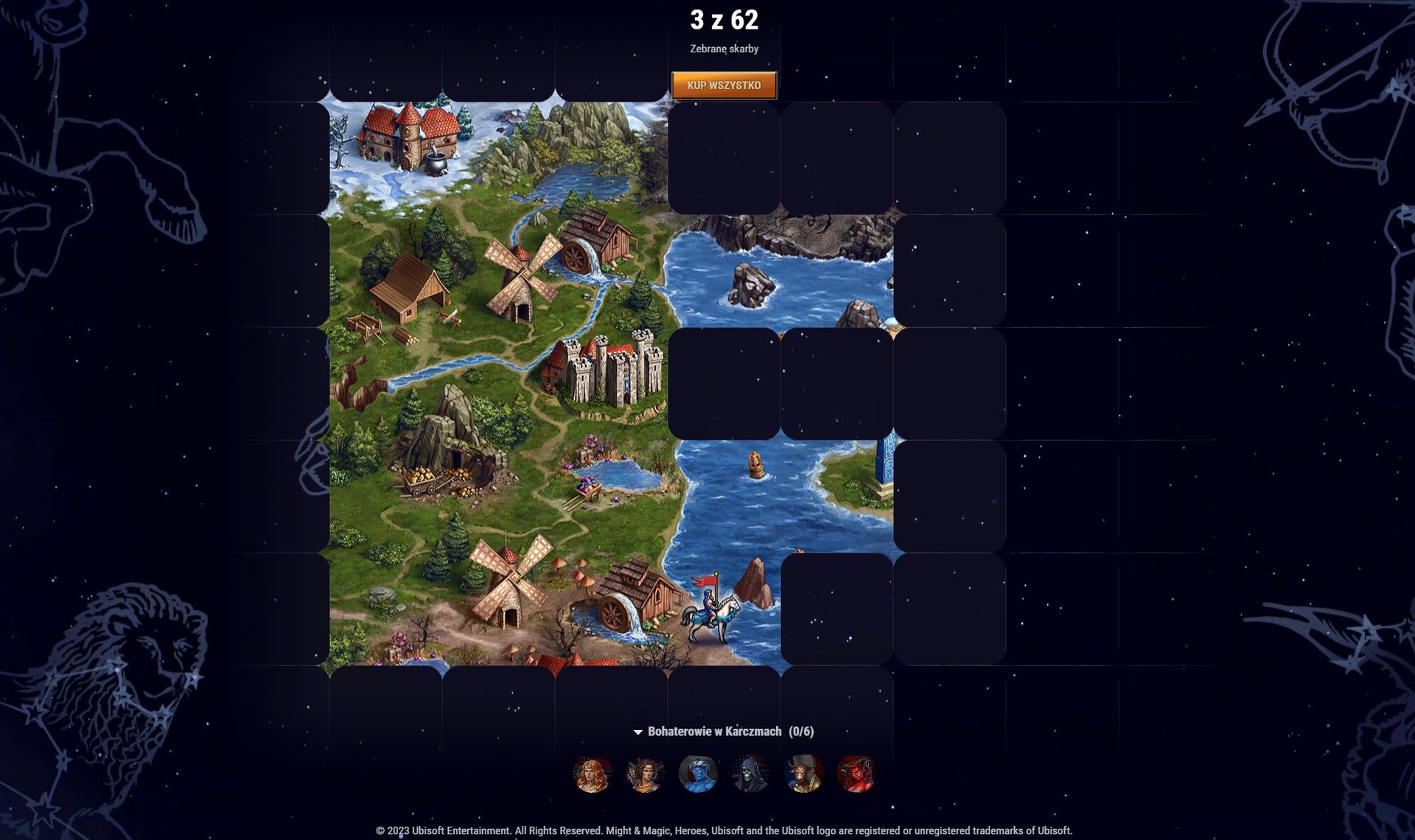 Heroes of Might &amp; Magic III - mapa do World of Warships