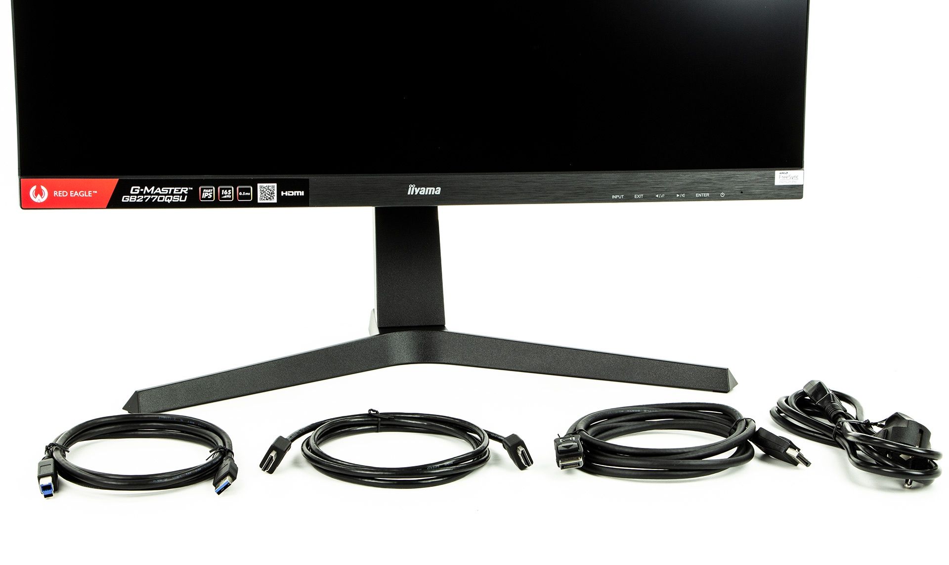 iiyama GB2770QSU - zawartość zestawu
