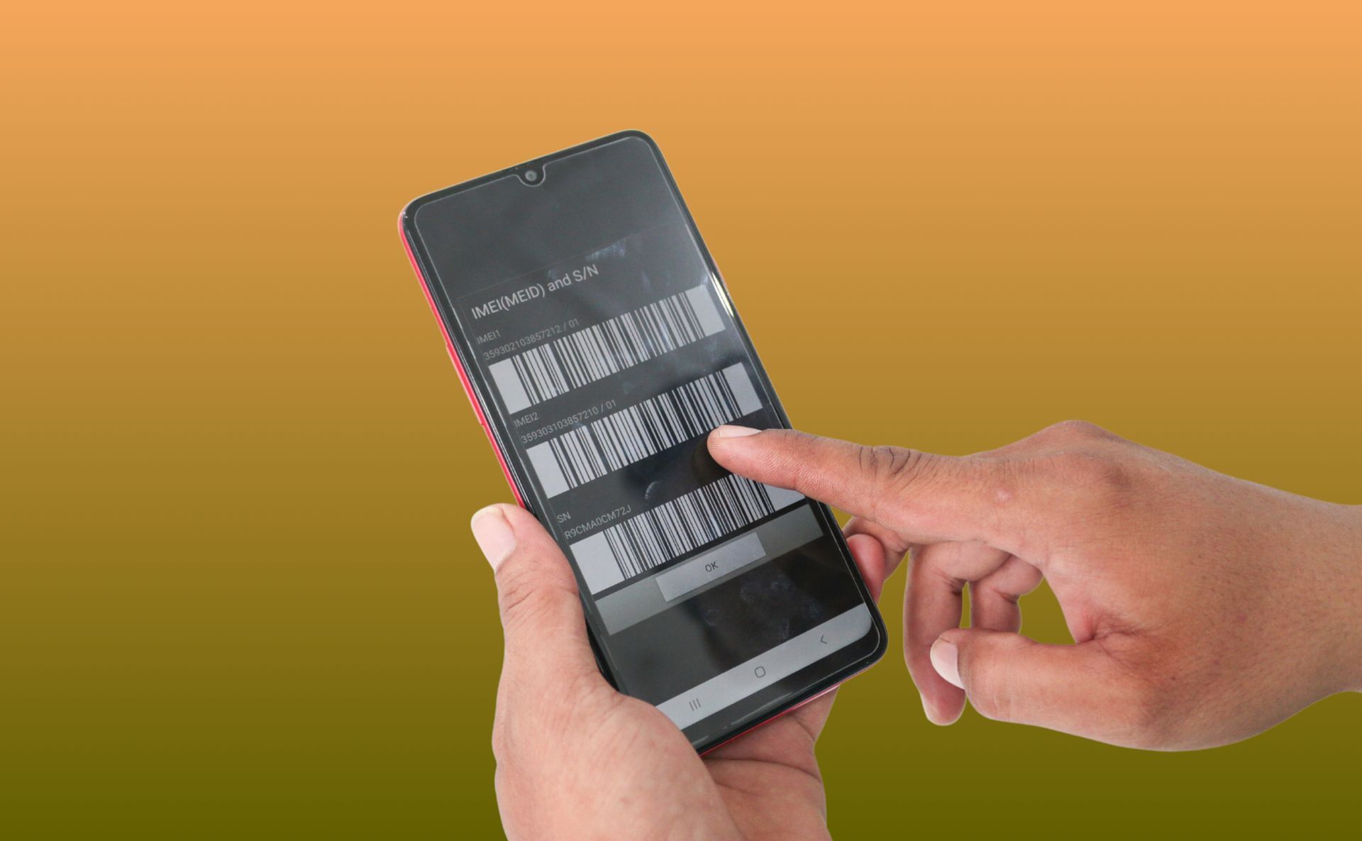 IMEI - kod kreskowy