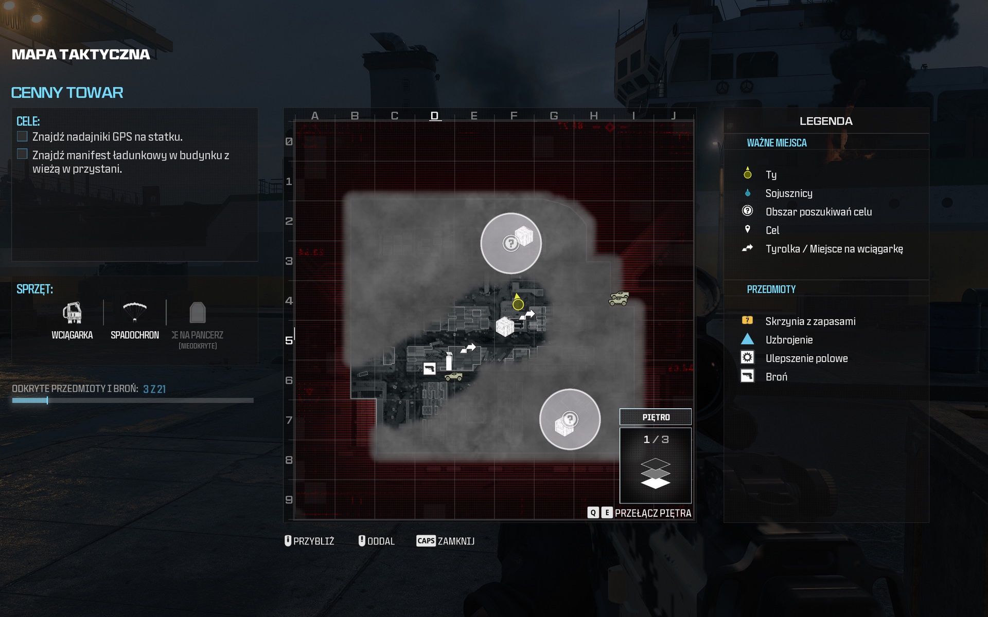 Call of Duty: Modern Warfare 3 - mapa otwartej misji bojowej