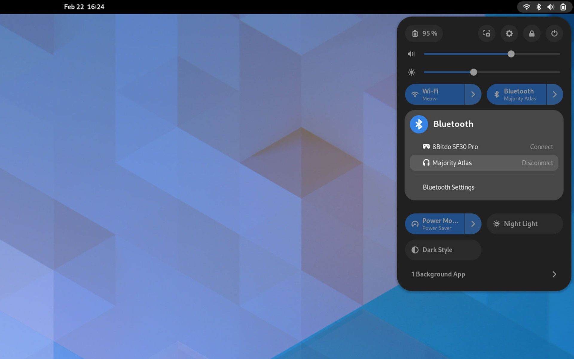 GNOME 44 BT