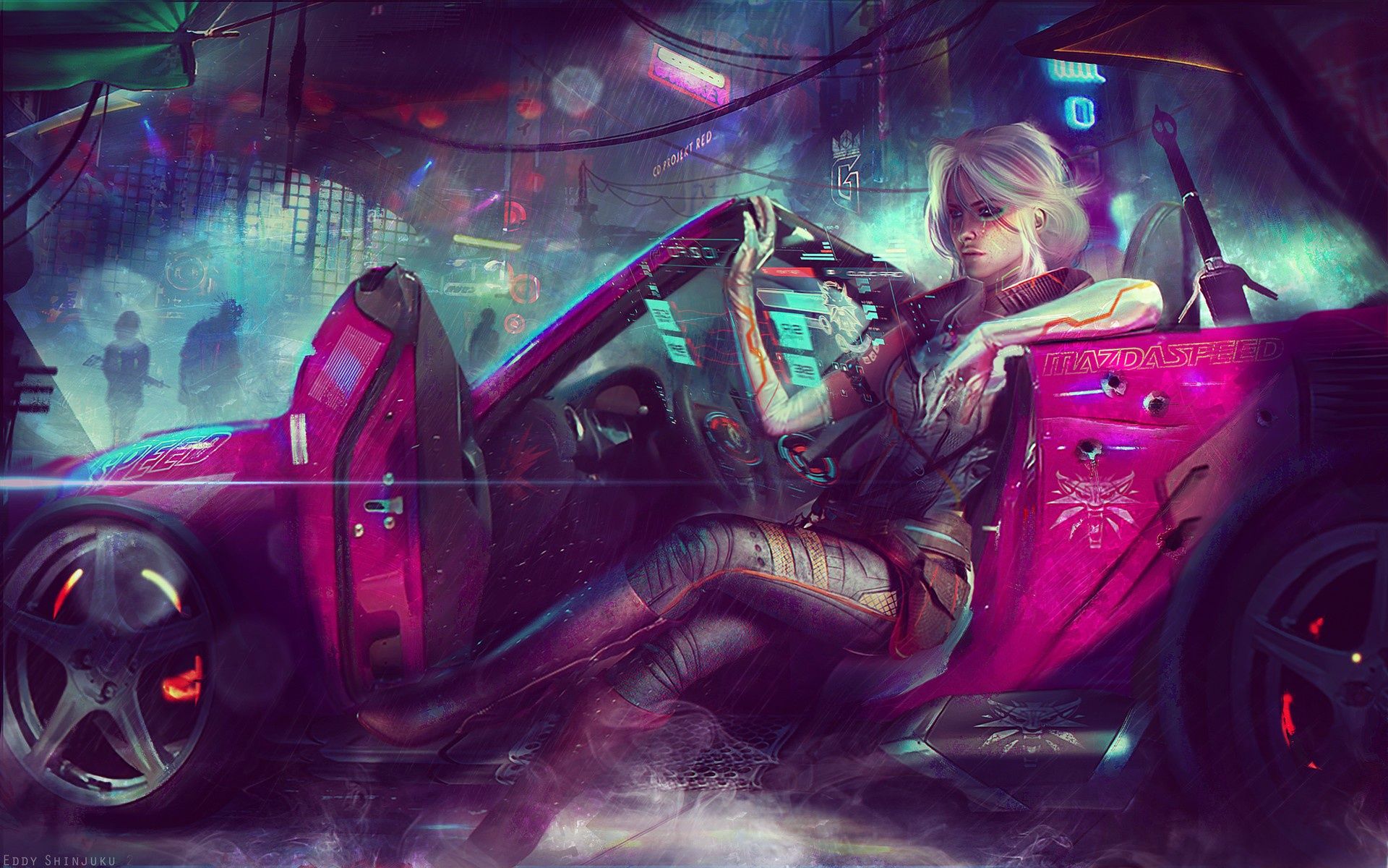 Ciri w Cyberpunku 2077