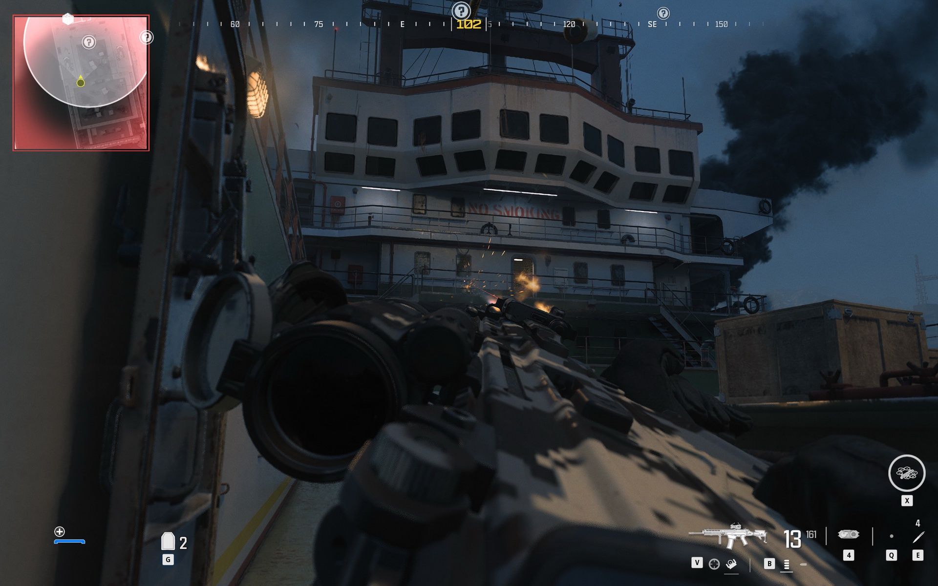 Call of Duty: Modern Warfare 3 - strzelanie na statku