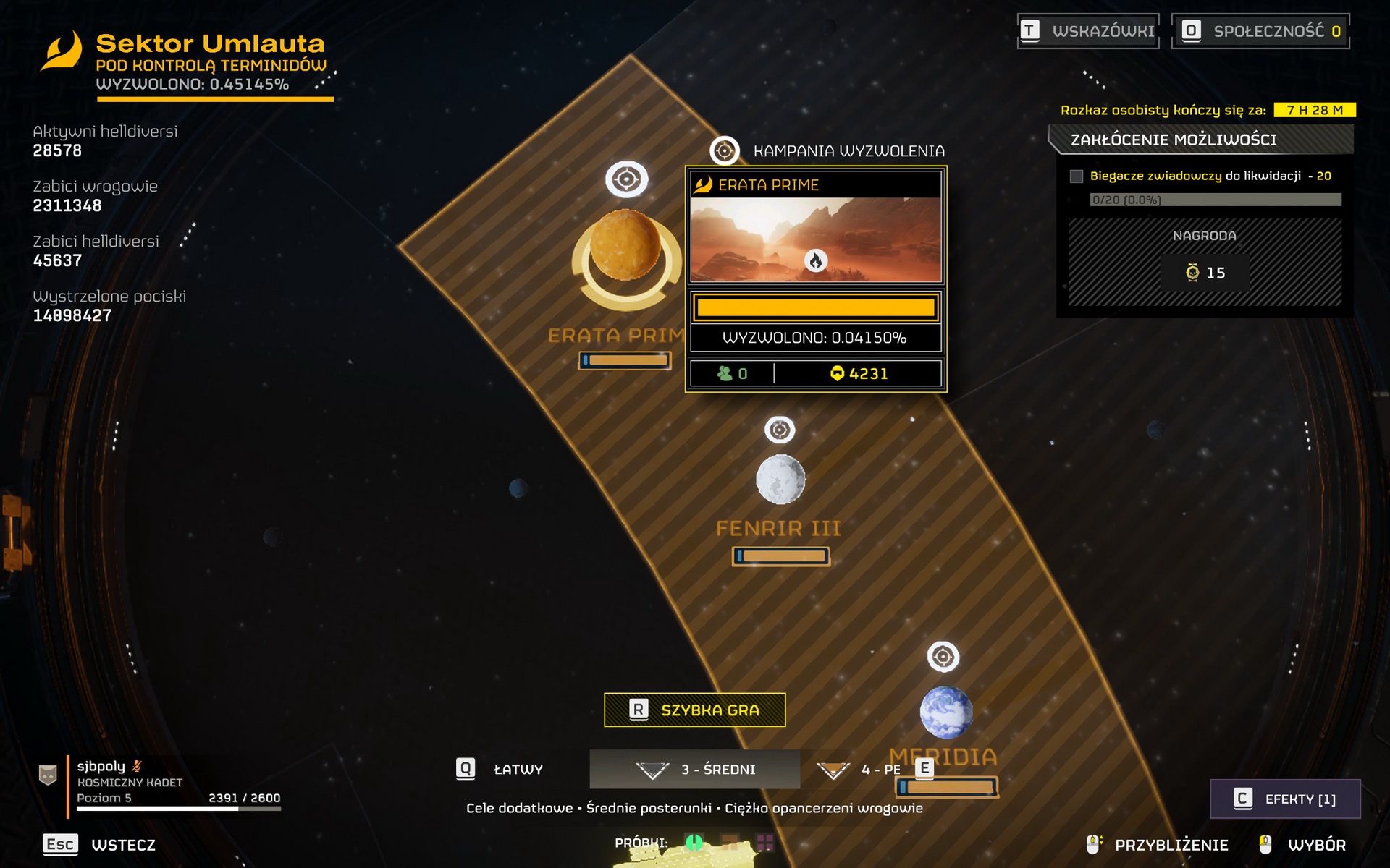 Helldivers 2 - wyzwalanie planety
