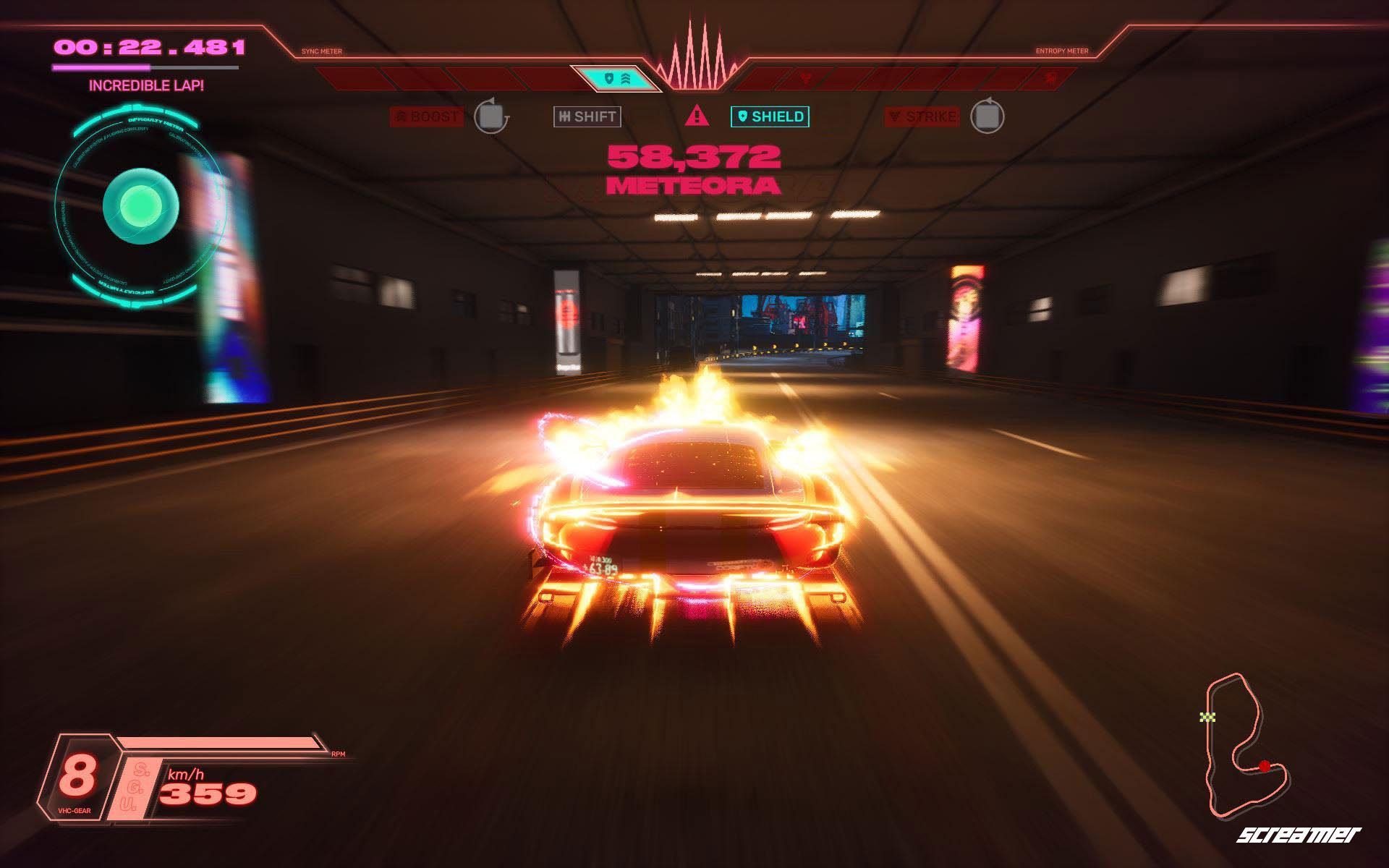 Screamer: Tryby gry, split-screen i zasady Overdrive