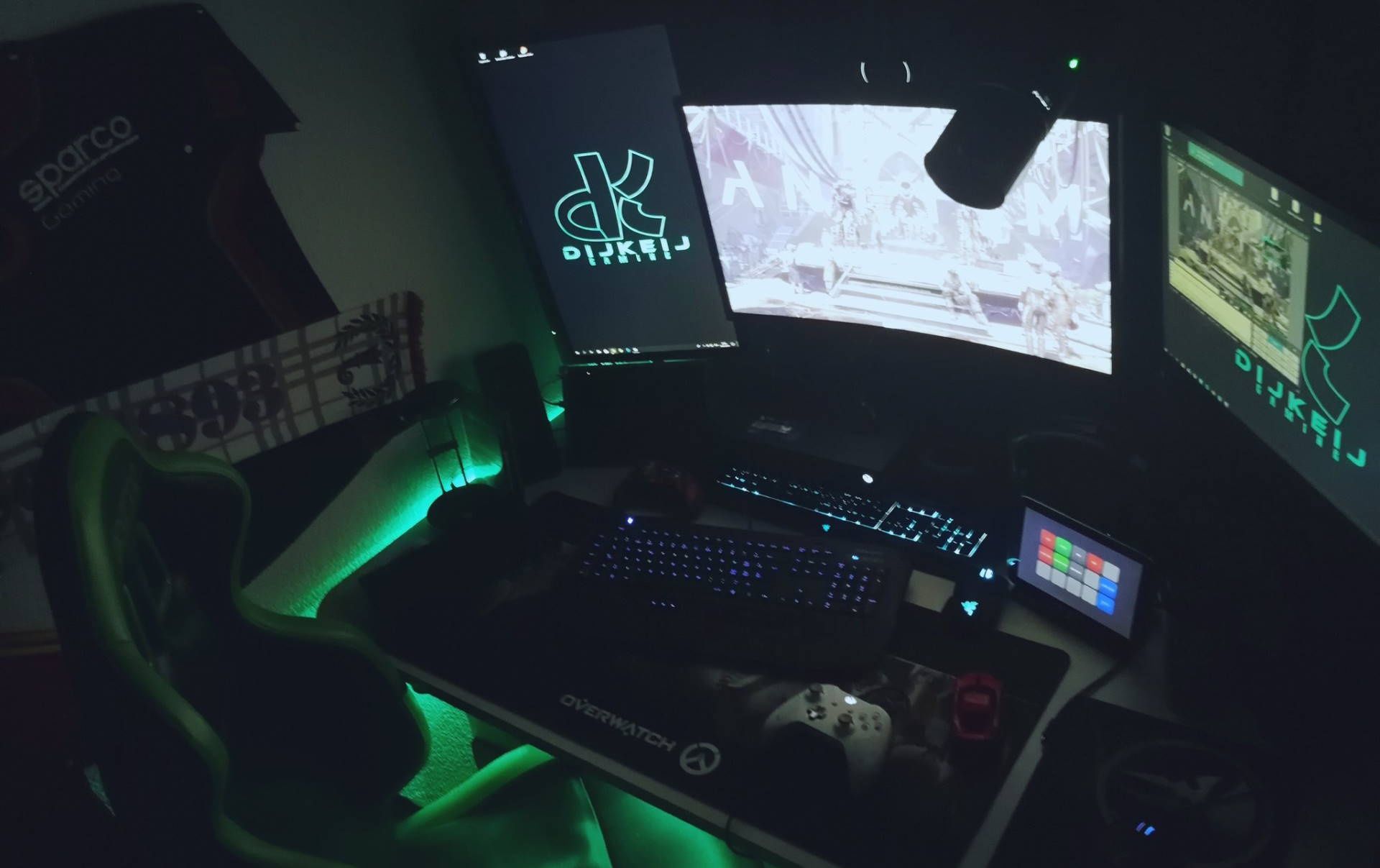 Stanowisko streamera