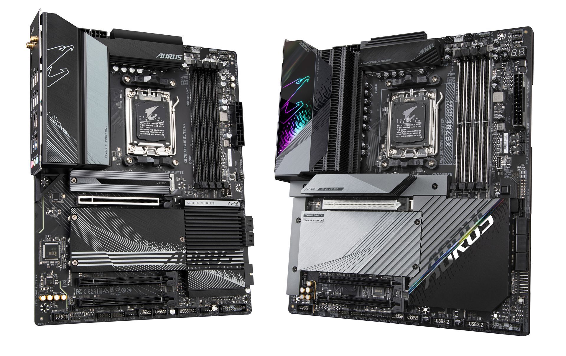 Gigabyte X670 Aorus Elite AX i Gigabyte X670 Aorus Master