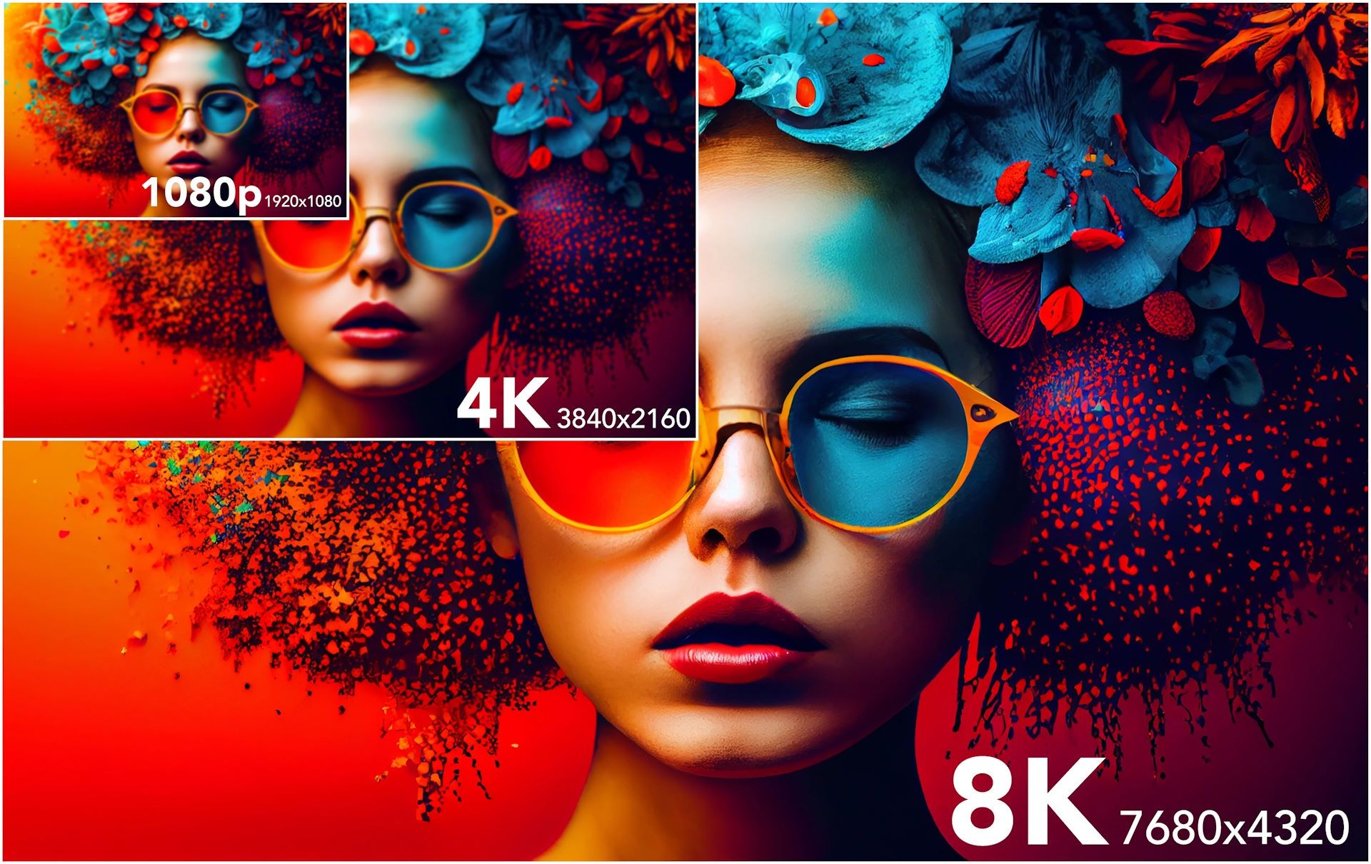 Telewizor 65 cali - rozdzielczości