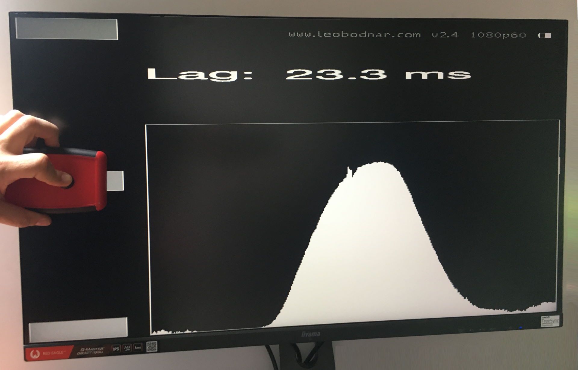 iiyama Red Eagle G-Master GB3271QSU - input lag