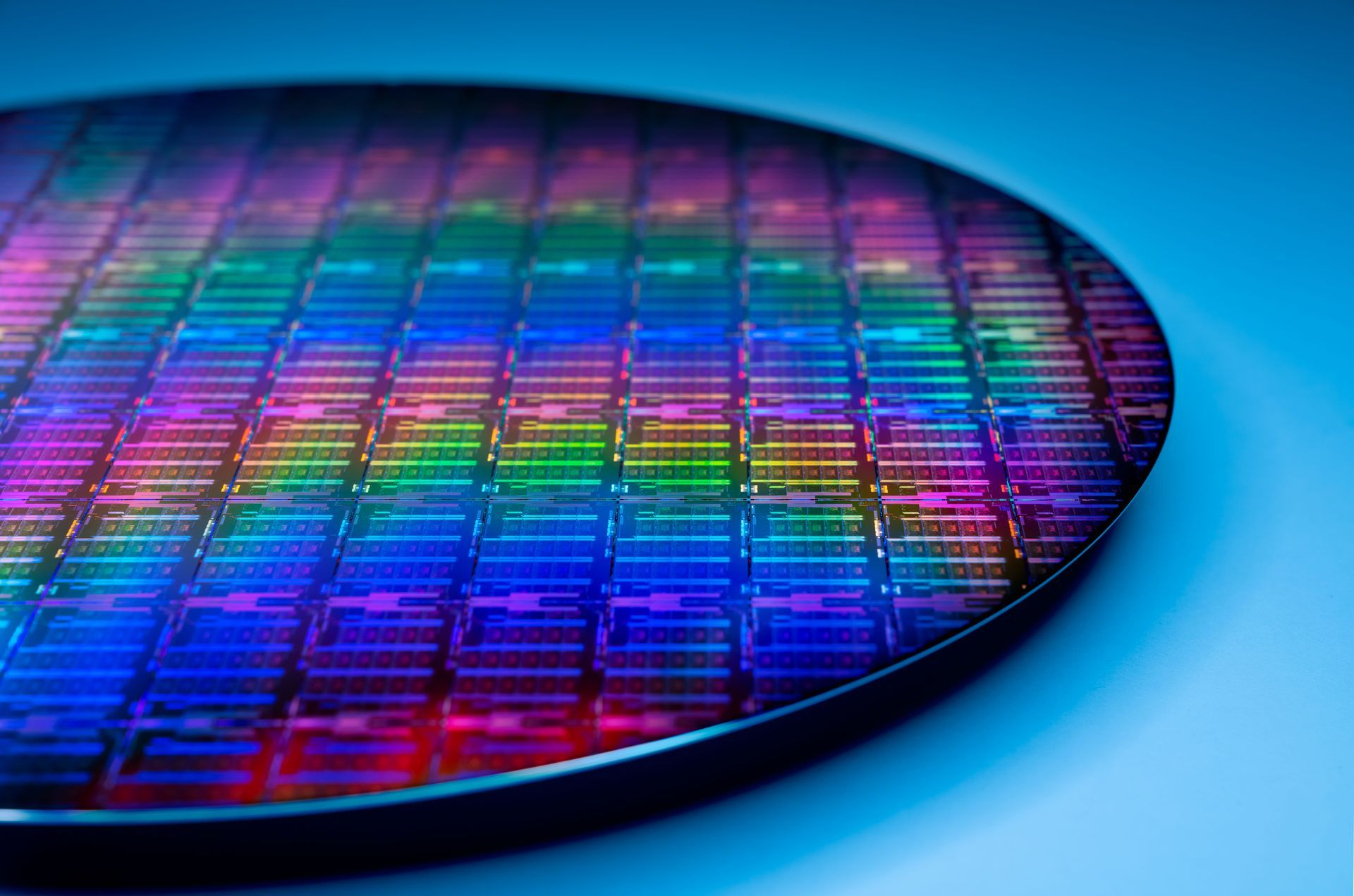Intel Xeon Scalable Ice Lake-SP - wafel krzemowy