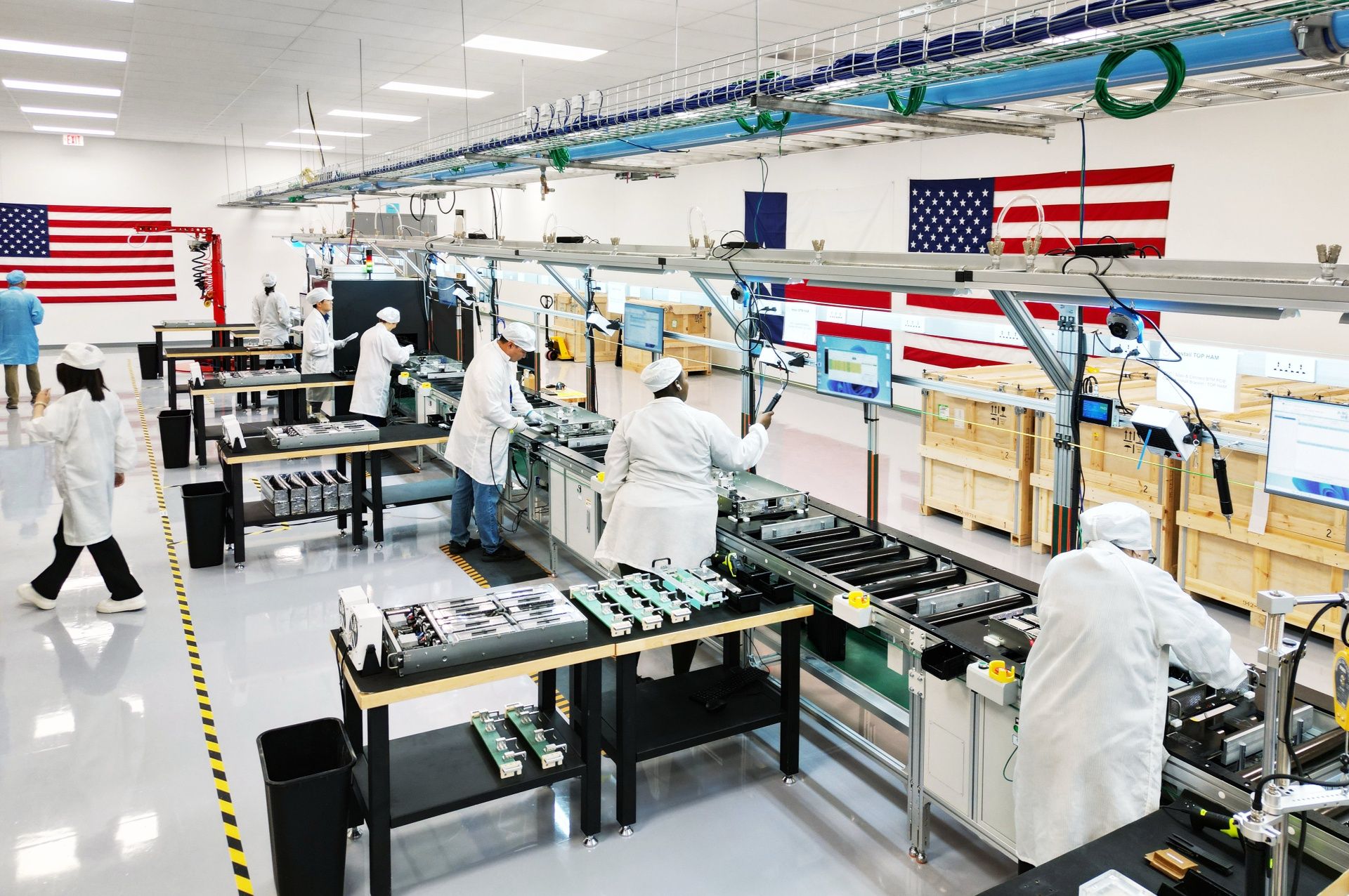 Nowy zakład w Houston będzie wspierał produkcję zaawansowanych serwerów Apple